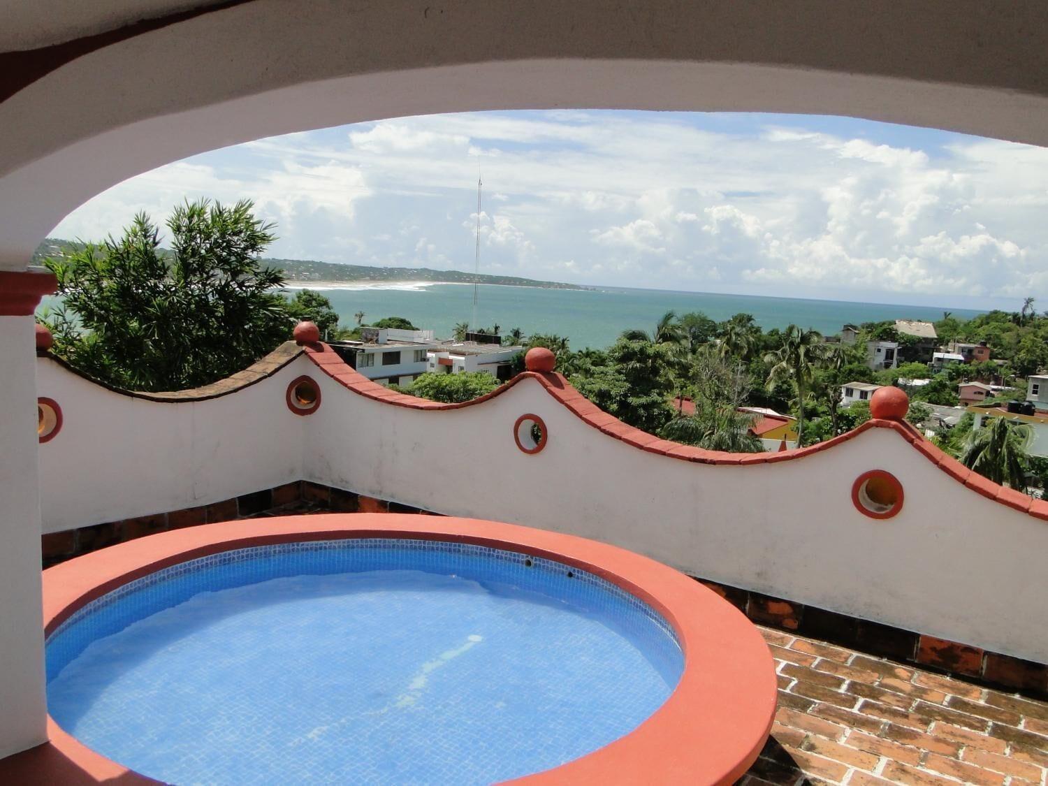 Vista Piscina Hotel Paraiso Escondido