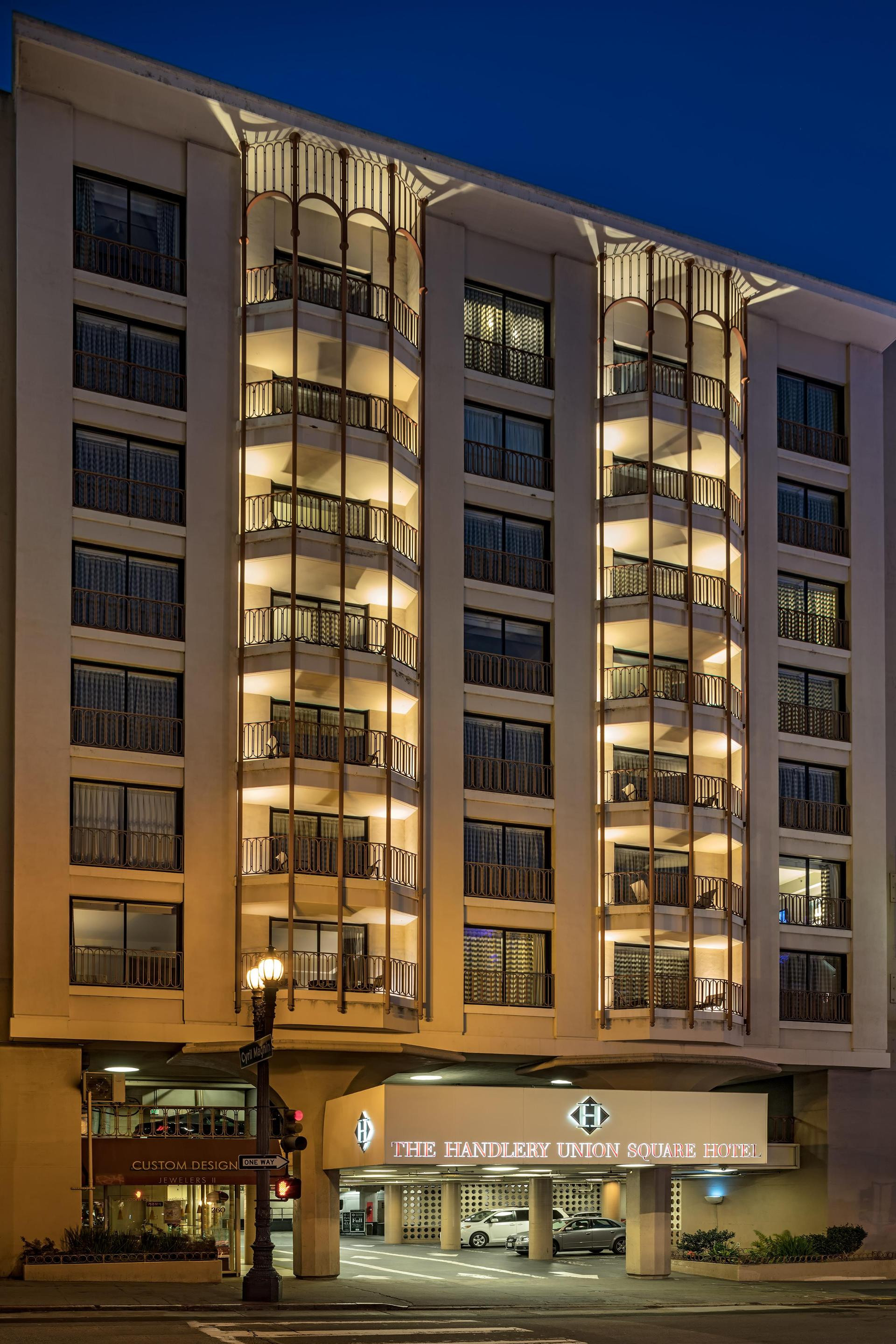 Vista Exterior Handlery Union Square Hotel