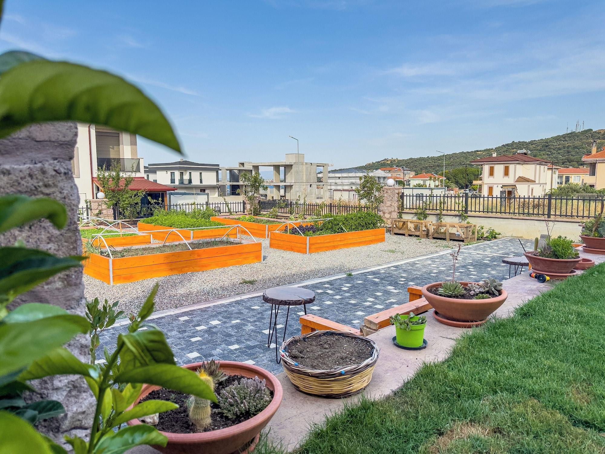 Equipamiento de Habitación Back Sea Cunda Apart Otel