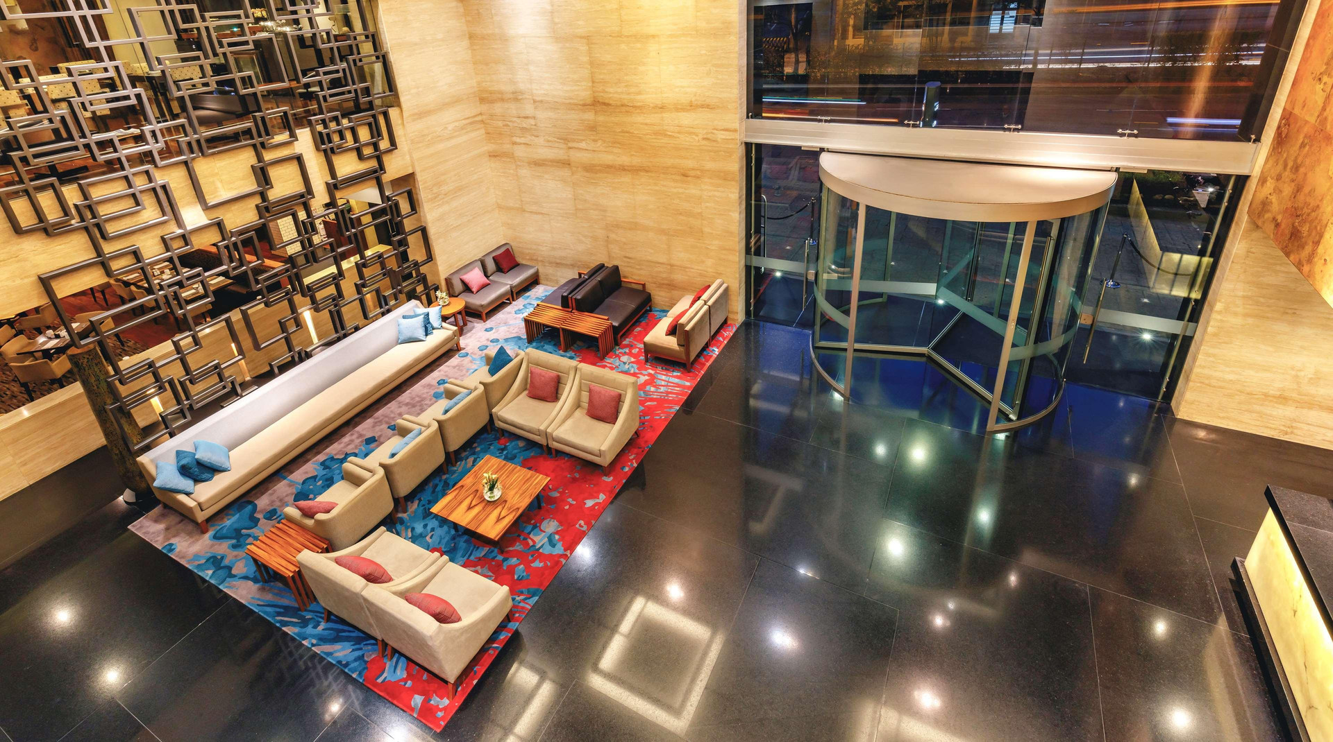 Vista Lobby Hilton Bogota
