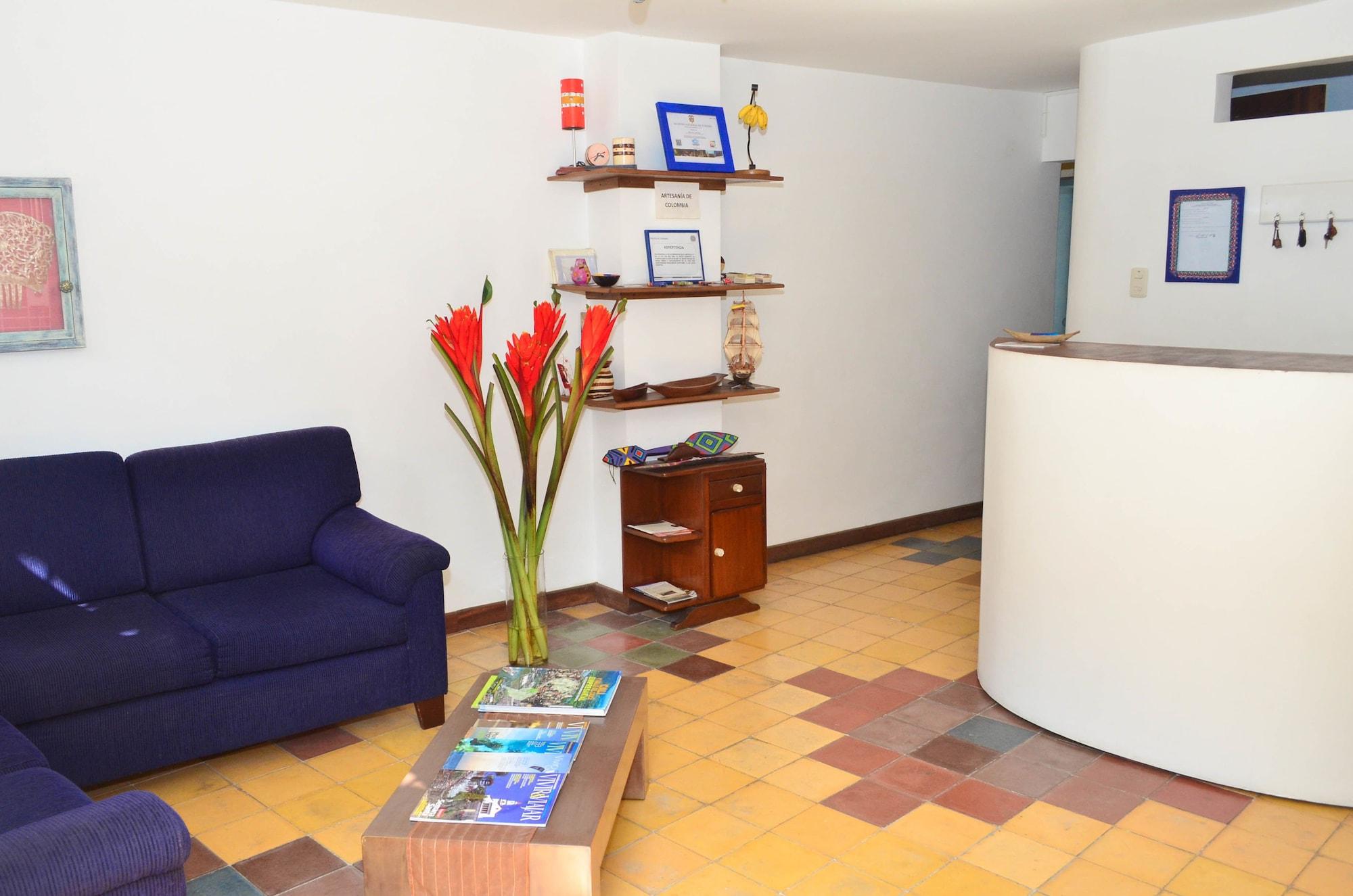 Vista Lobby Jardin Azul - Casa Hotel