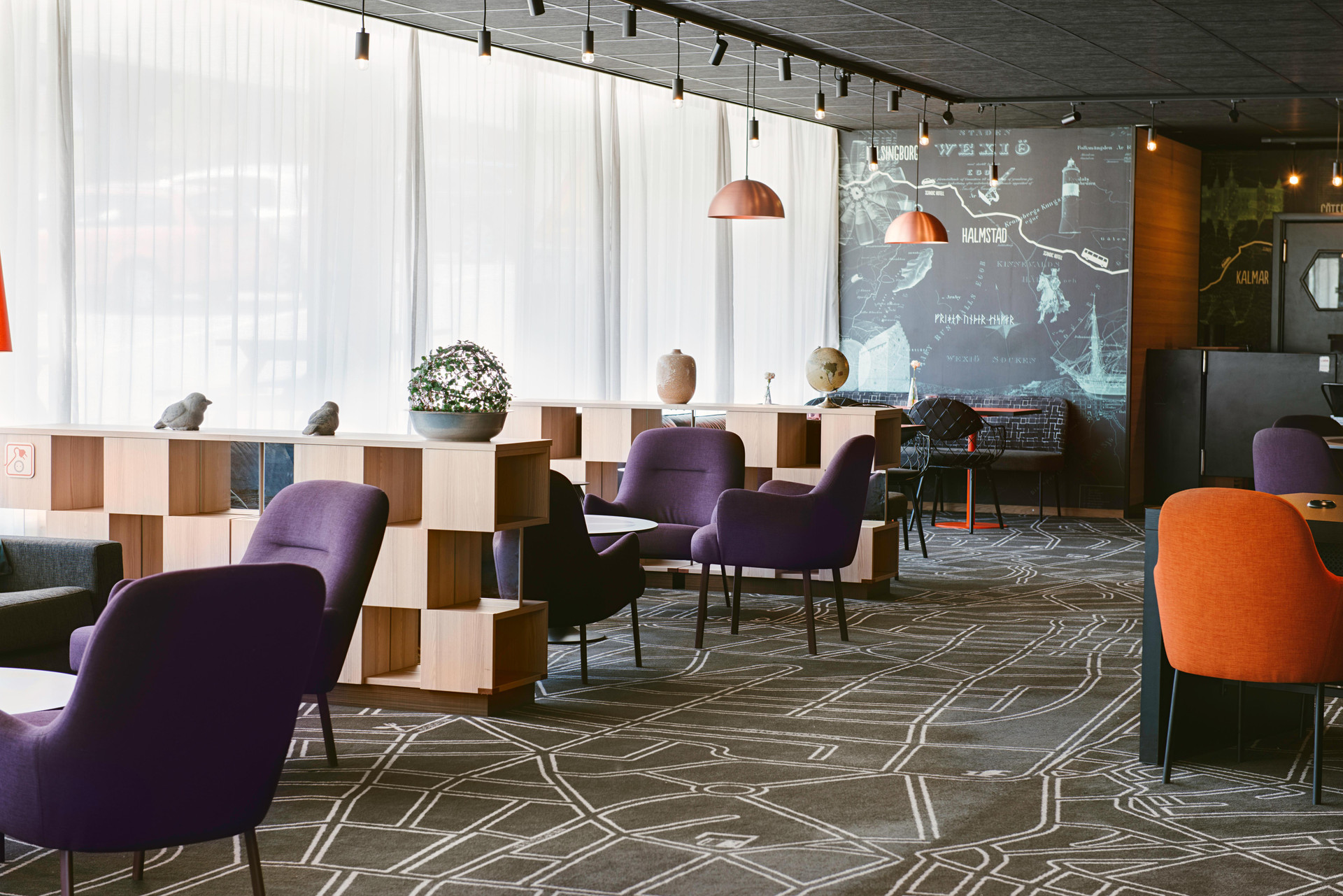 Vista Lobby Scandic Kungens Kurva Stockholm