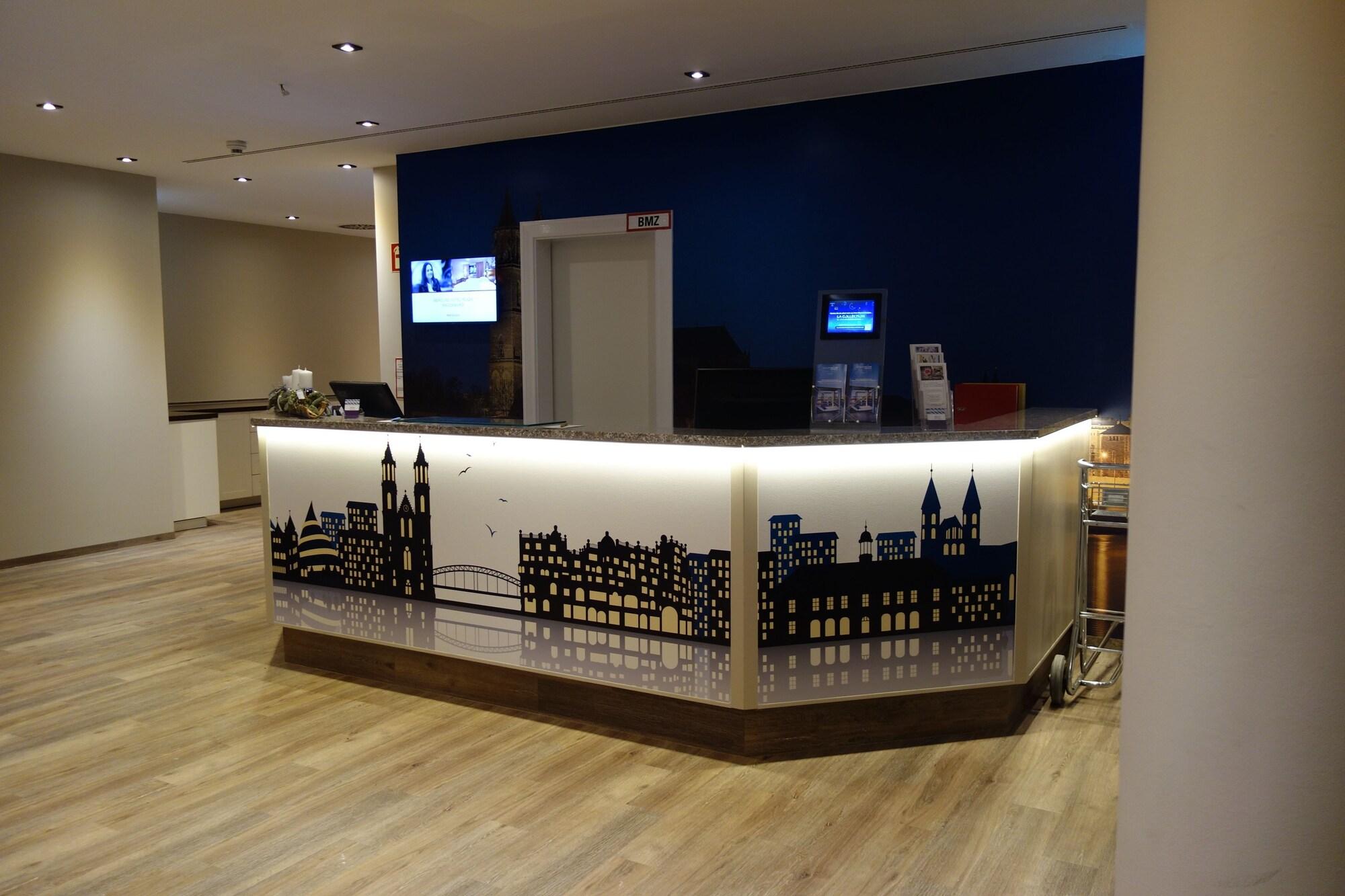 Vista Lobby Mercure Hotel Plaza Magdeburg