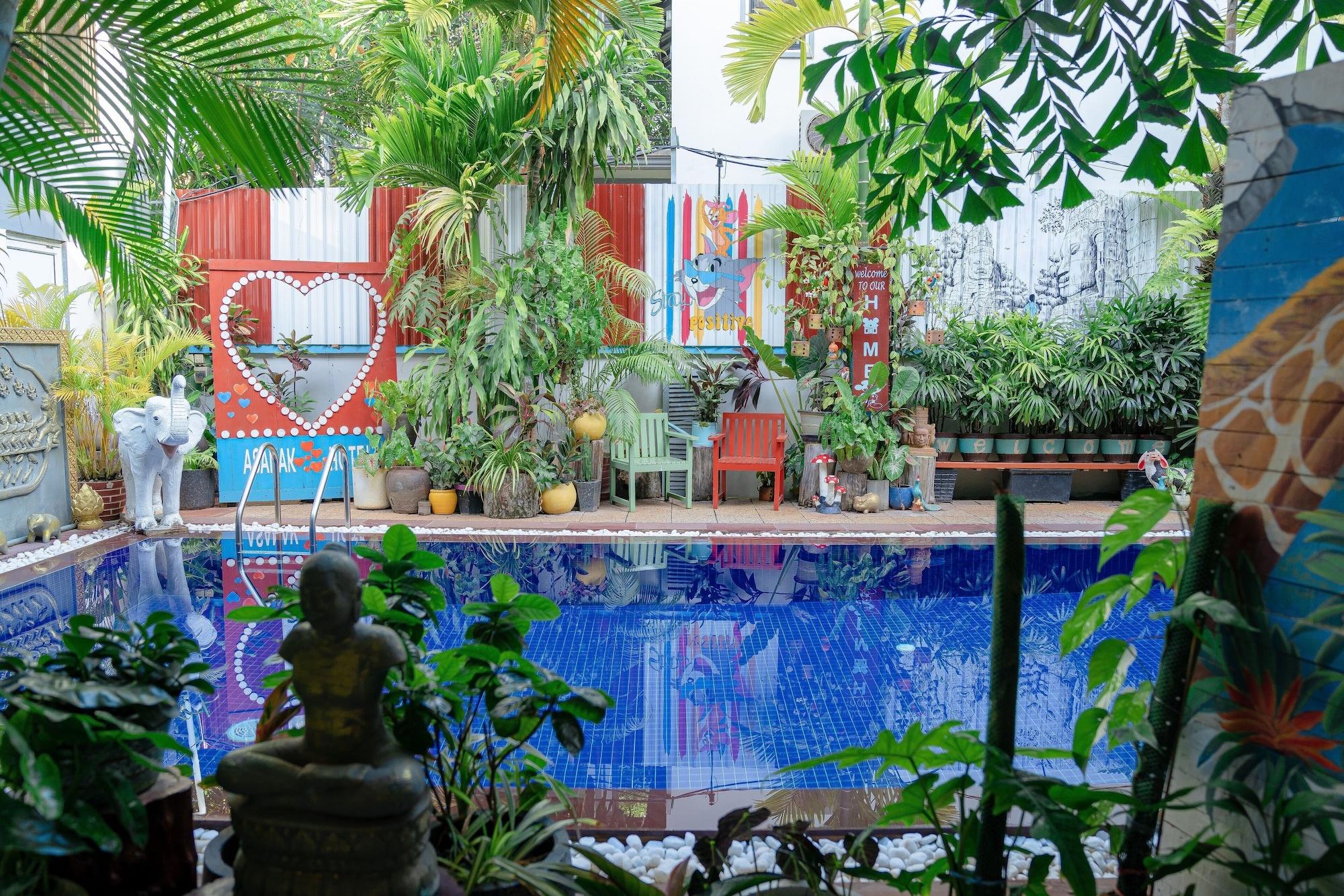 Vista Exterior Asanak D'Angkor Boutique Hotel