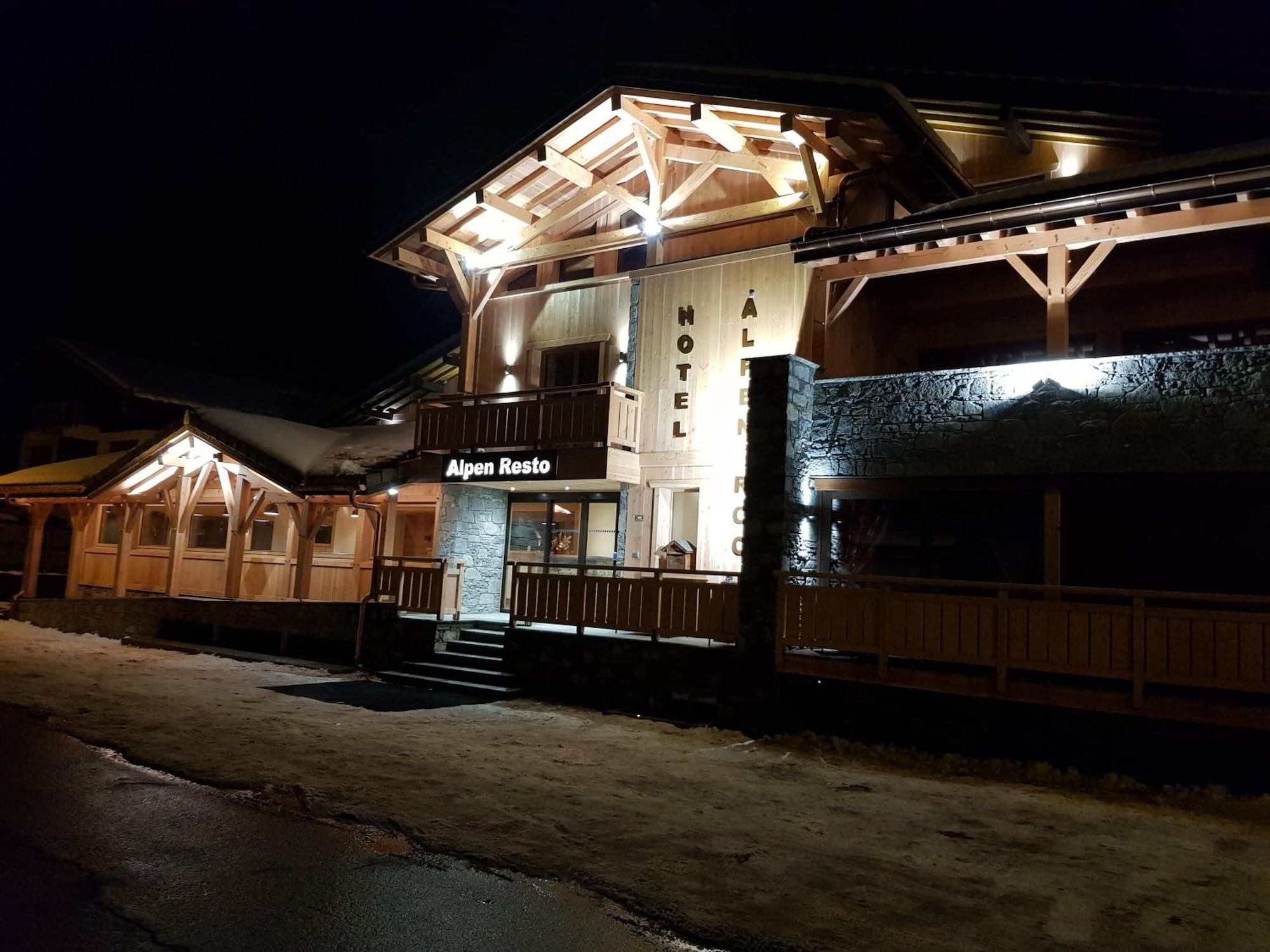 Vista Exterior Hôtel Alpen Roc