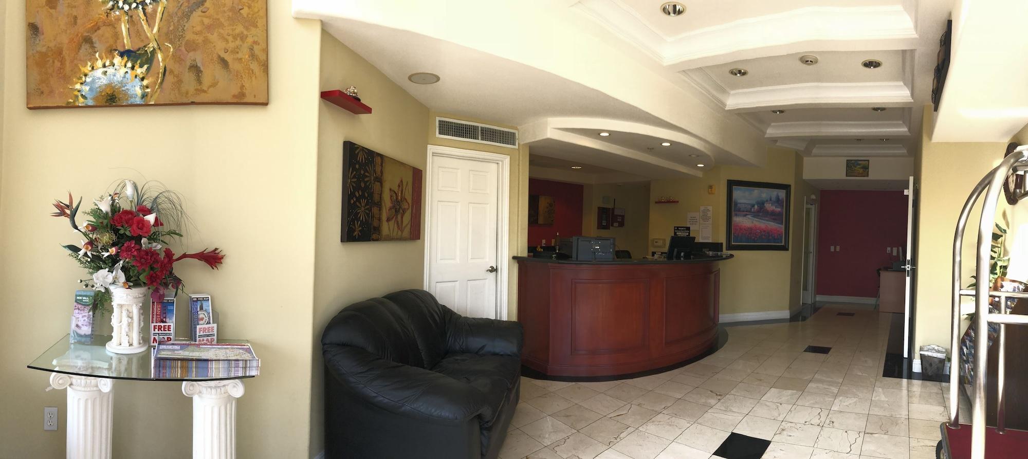Vista Lobby Gateway Inn & Suites San Francisco SFO Airport