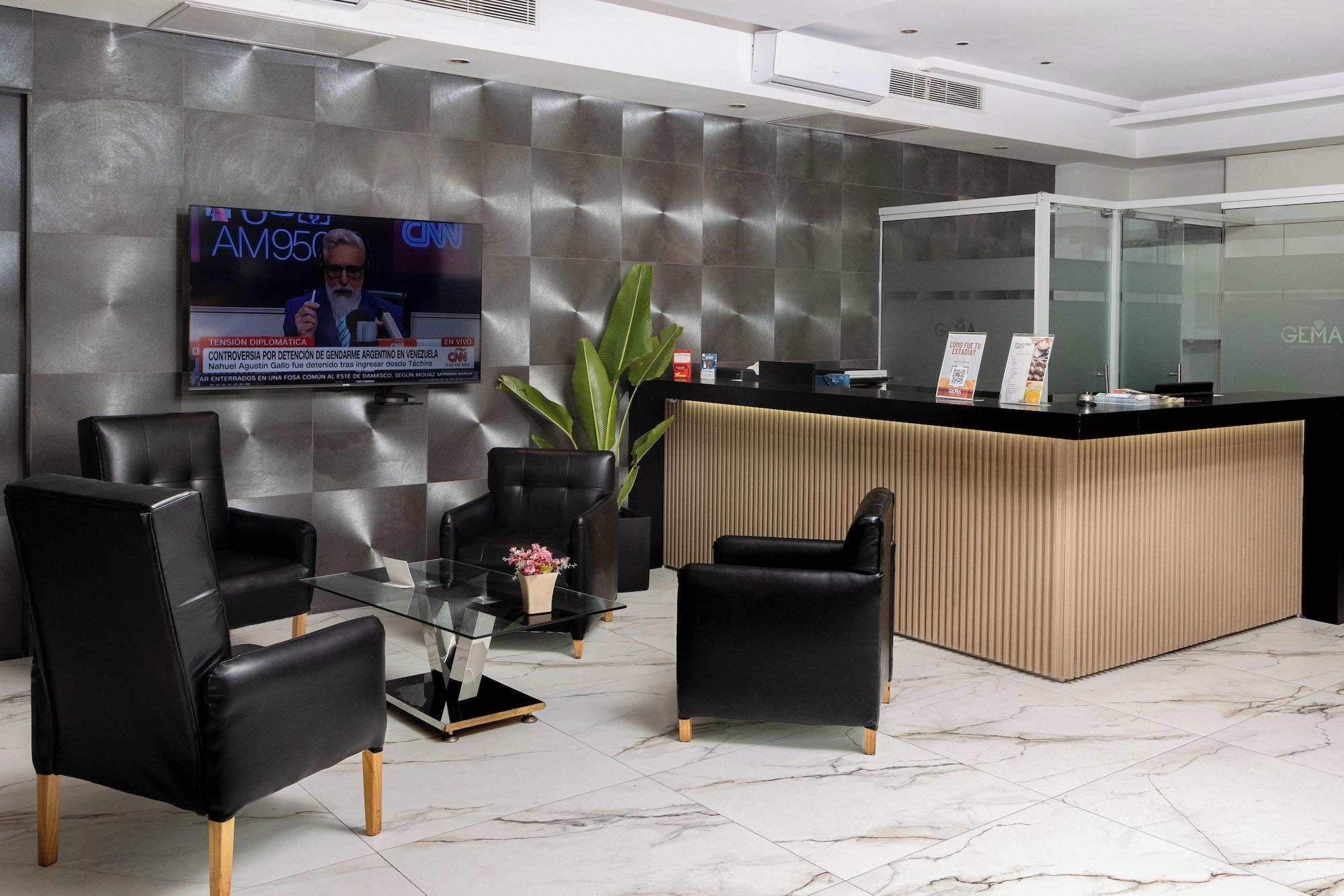 Vista Lobby Gema Luxury Suites