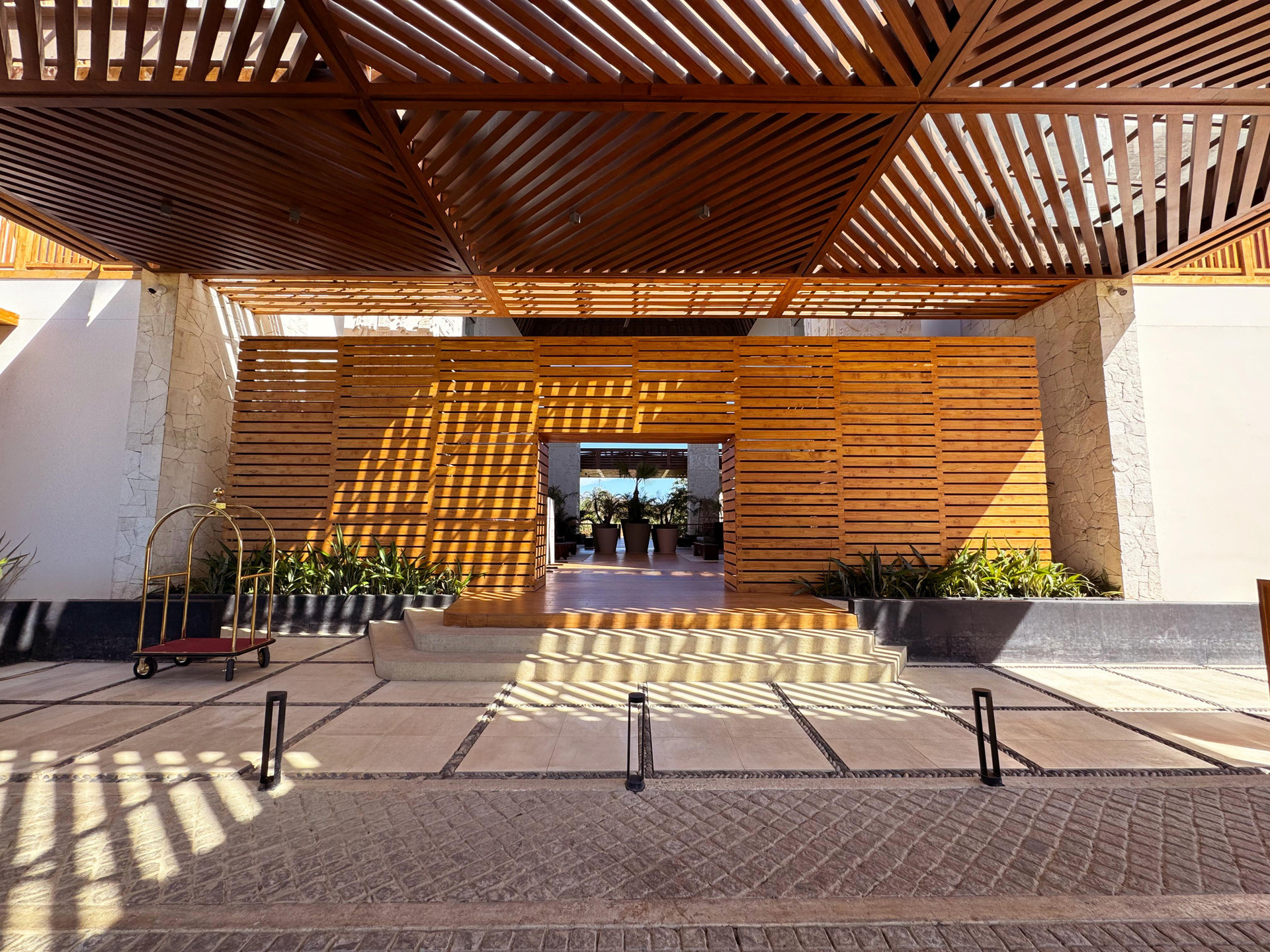 Vista Lobby Hotel Mundo Maya Edzná