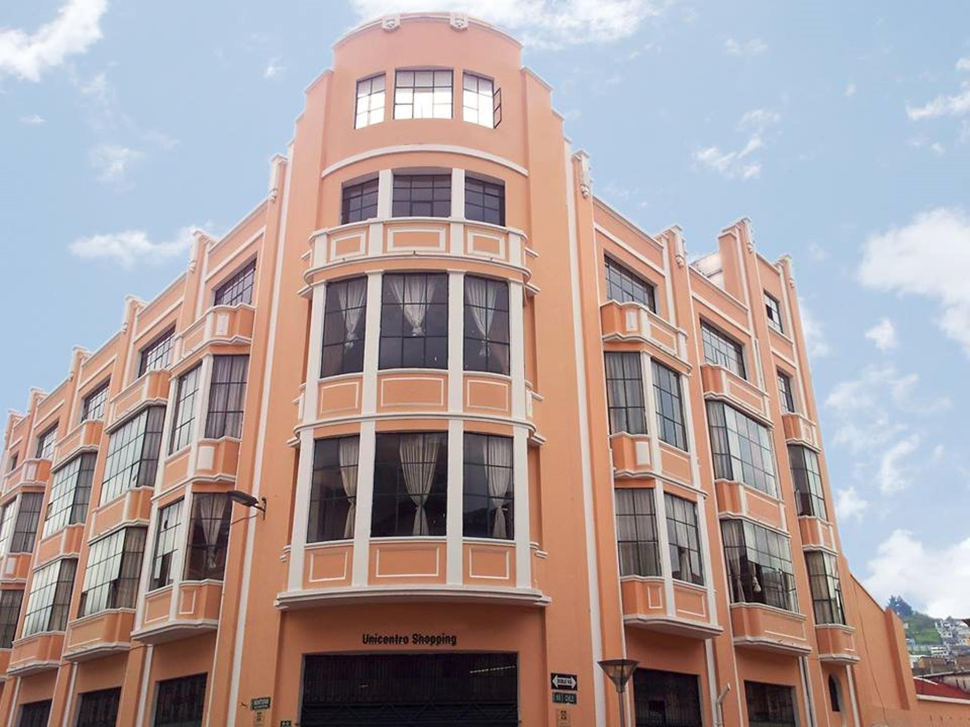 Vista Exterior Hotel Centro Quito