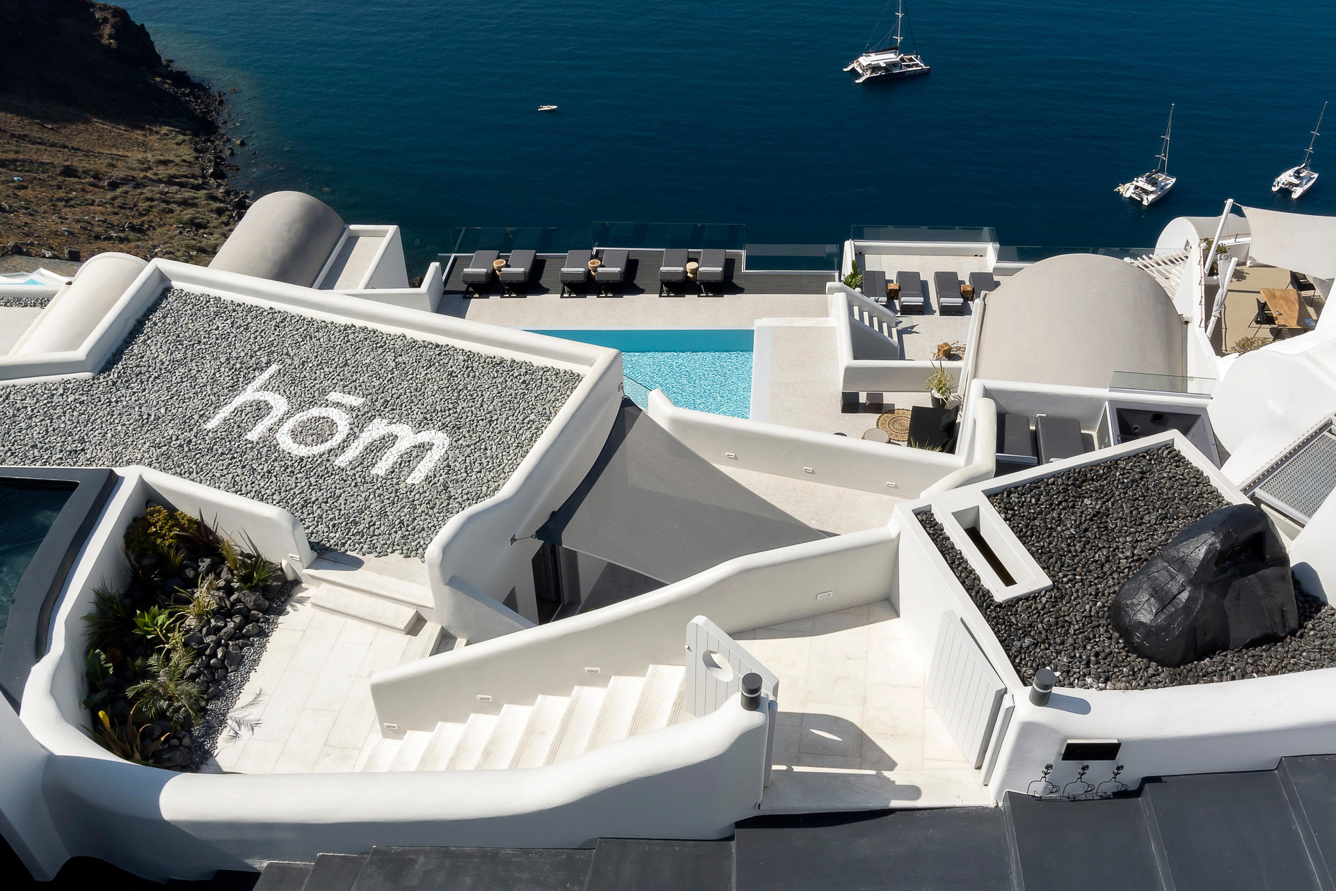 Vista Exterior Hom Santorini