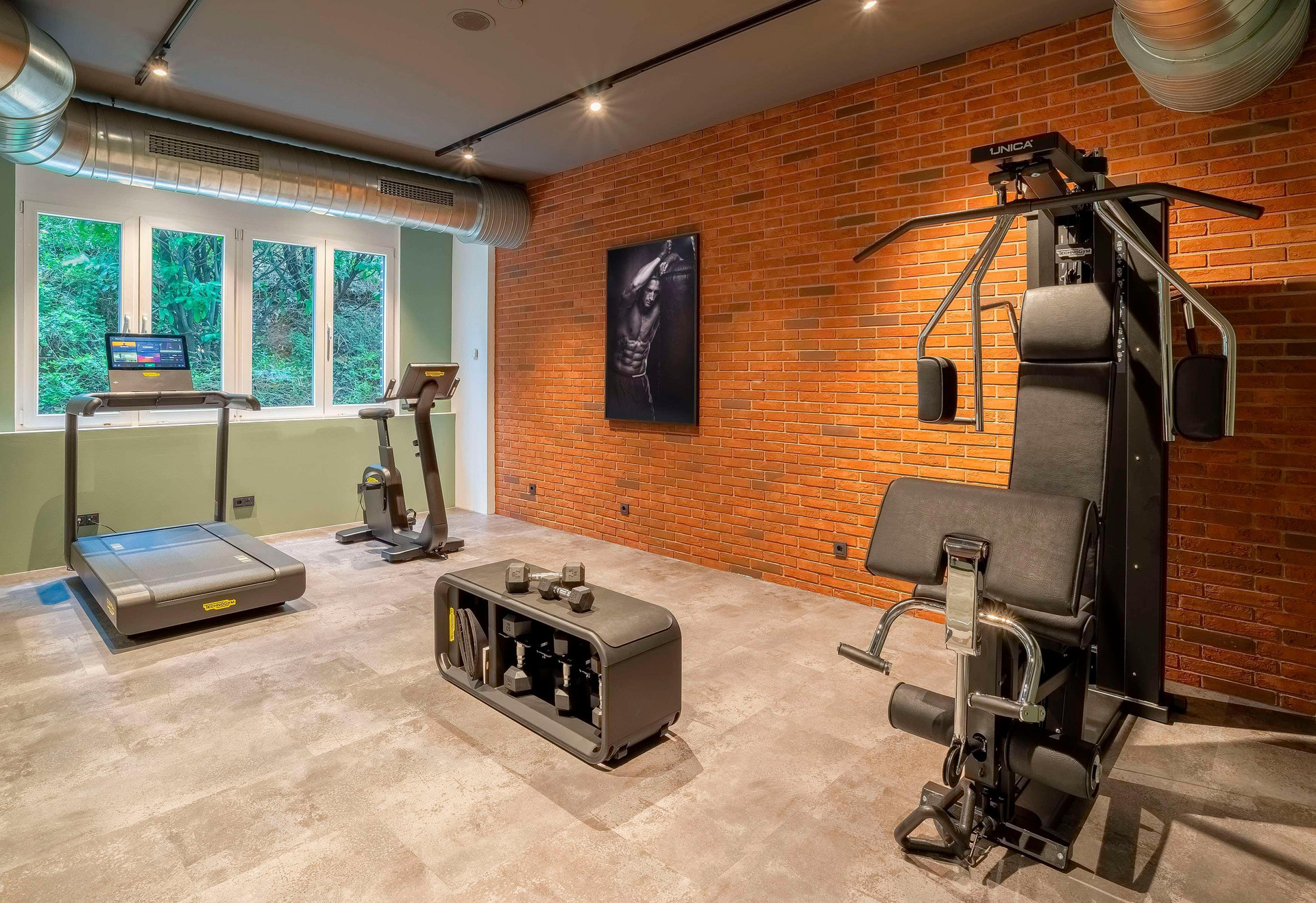 Gimnasio Best Western Premier IB Hotel Friedberger Warte
