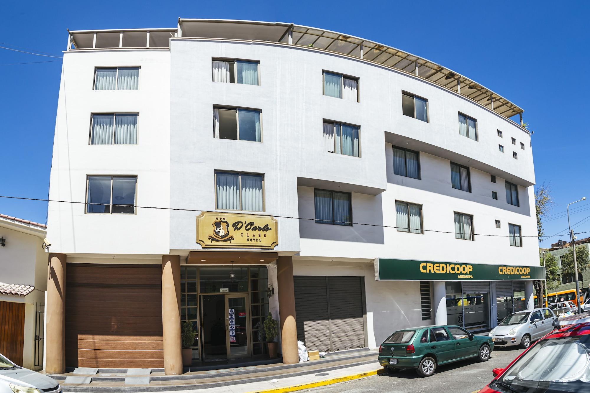 Vista Exterior Hotel D´Carlo Class