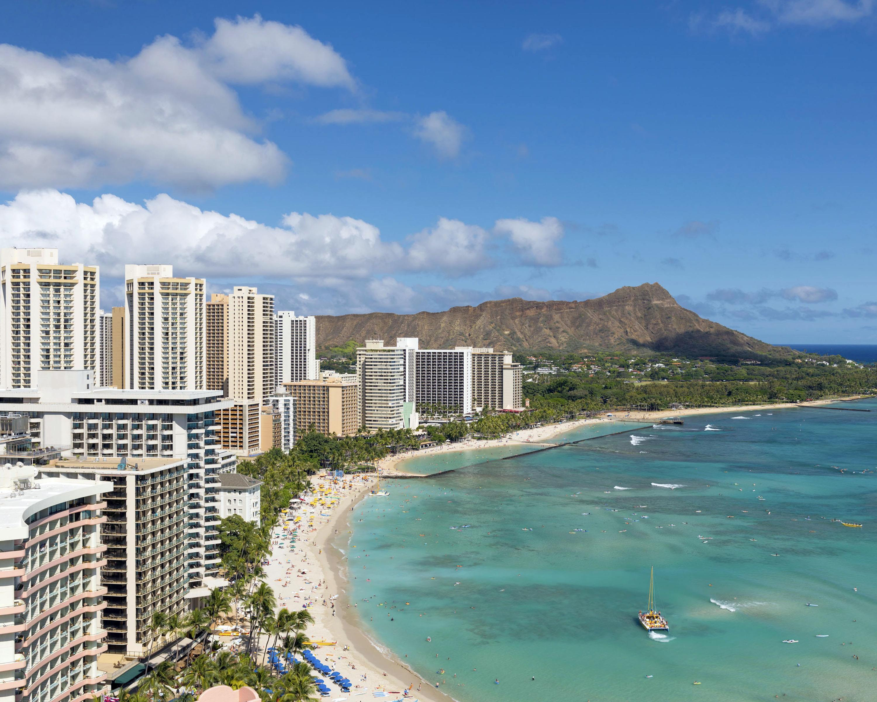 Vista Exterior Hyatt Regency Waikiki Beach Resort & Spa