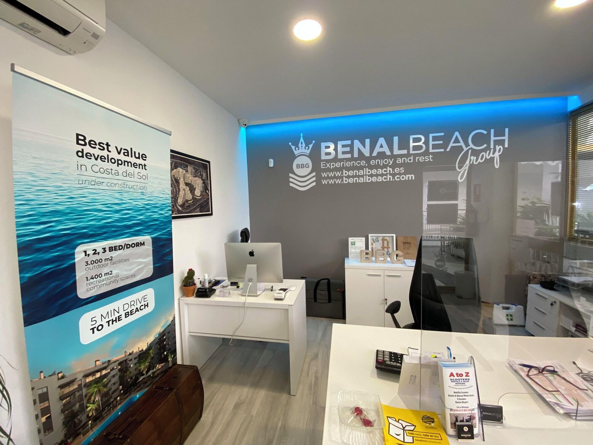 Vista Lobby Apartamentos Benal Beach Group