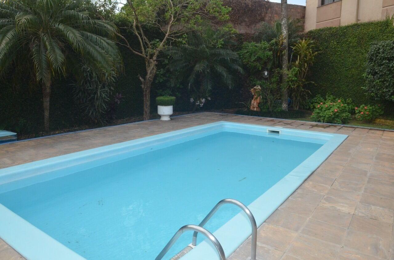 Vista da piscina River Hotel