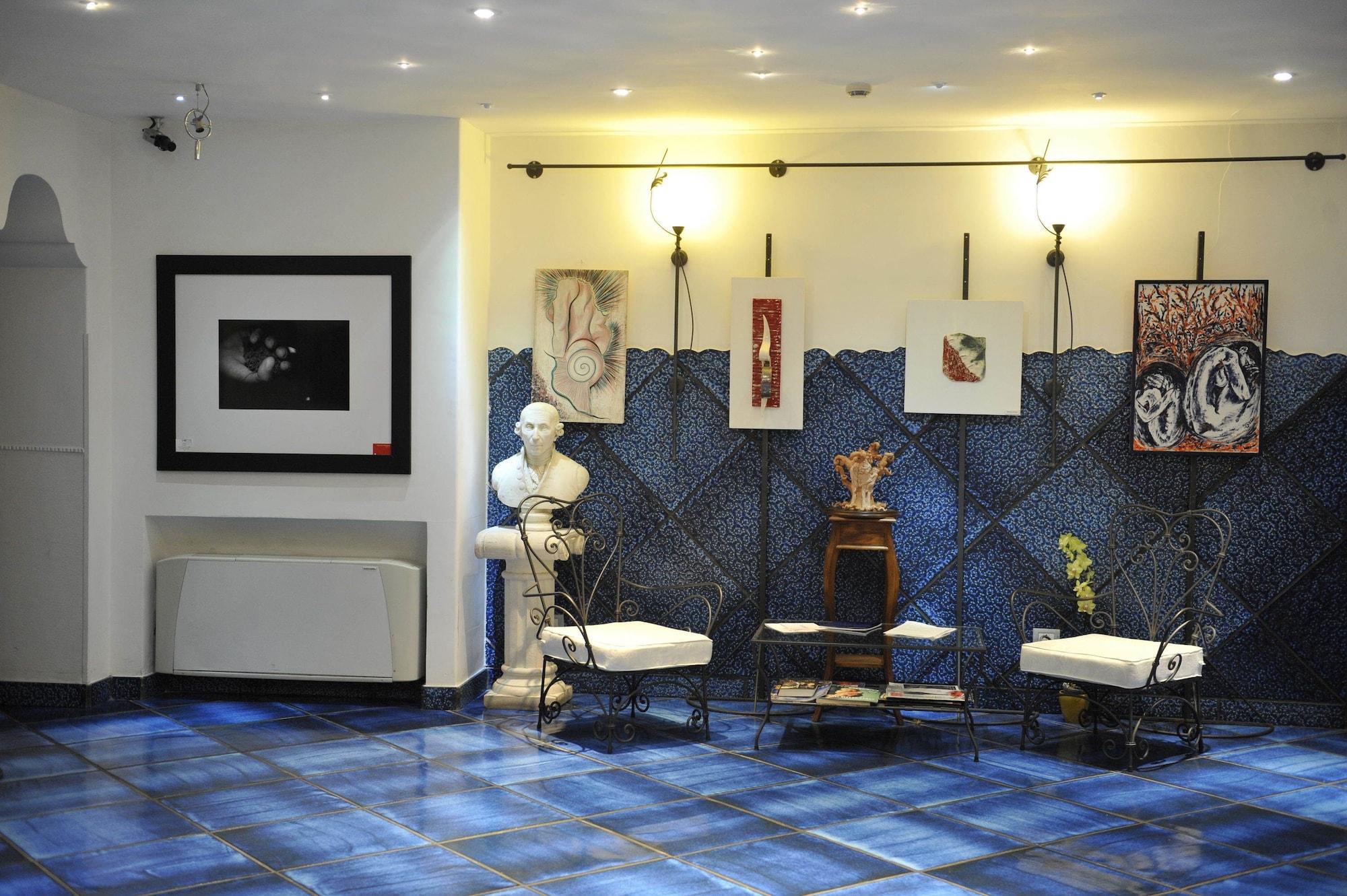 Vista Lobby Positano Art Hotel Pasitea