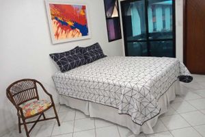 Alquiler Vacacional - Loft com Varanda e Super Confortável. Aceitamos Pets! Ideal Para Duas Pessoas!