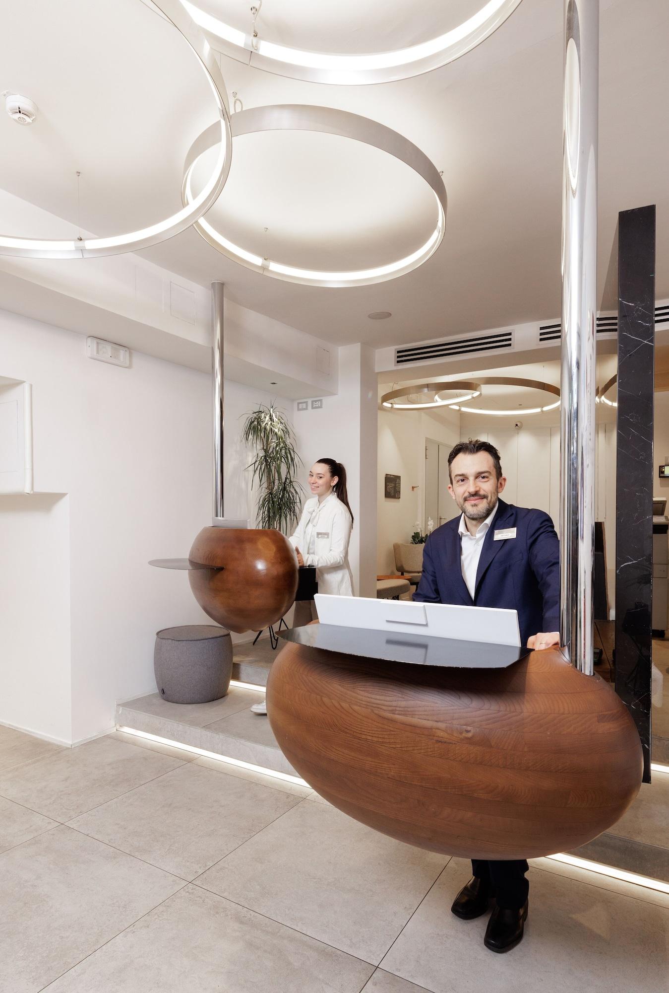 Vista Lobby The Corner Duomo Hotel