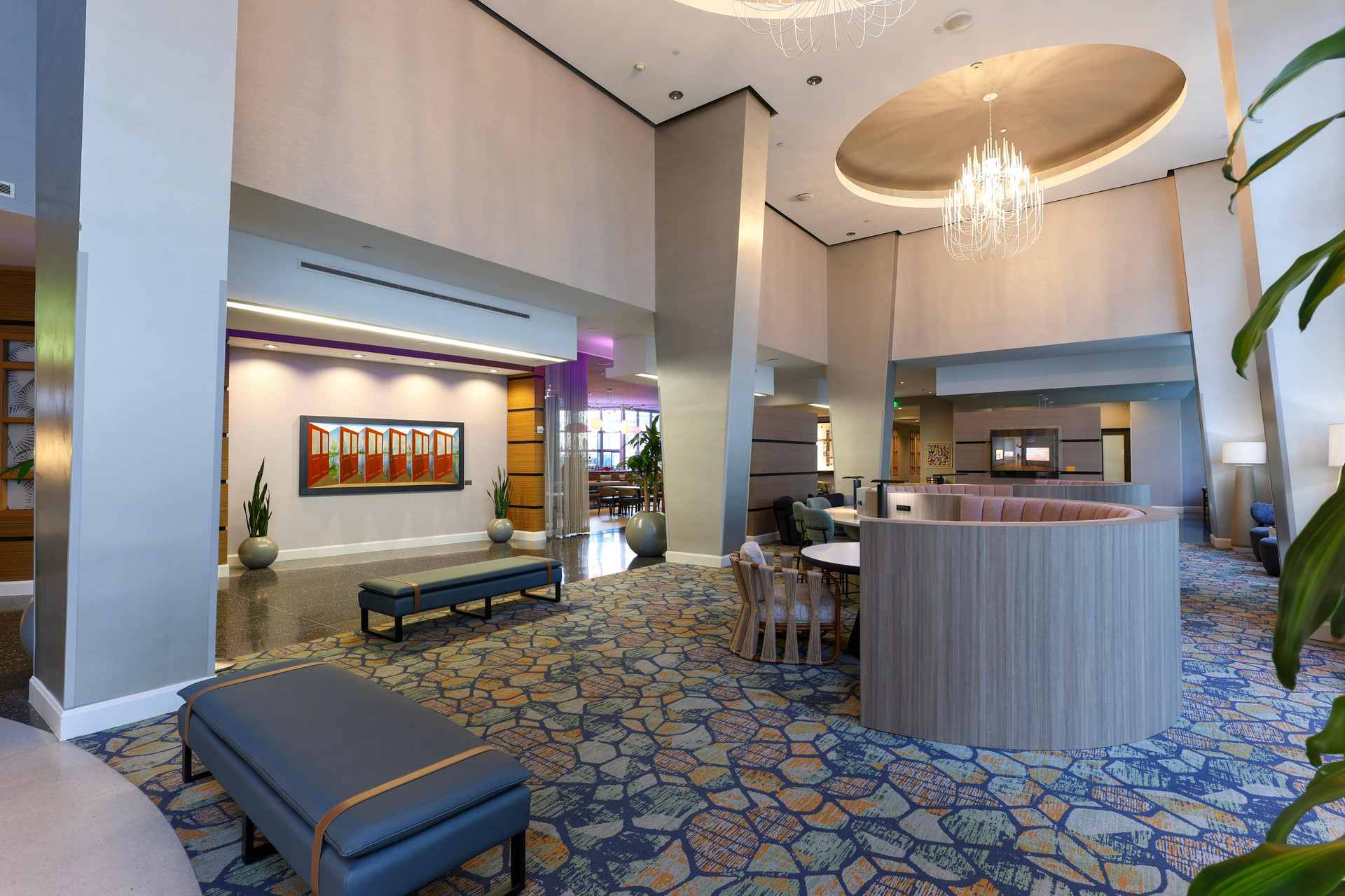 Vista Lobby Hampton Inn & Suites Miami/Brickell-Downtown