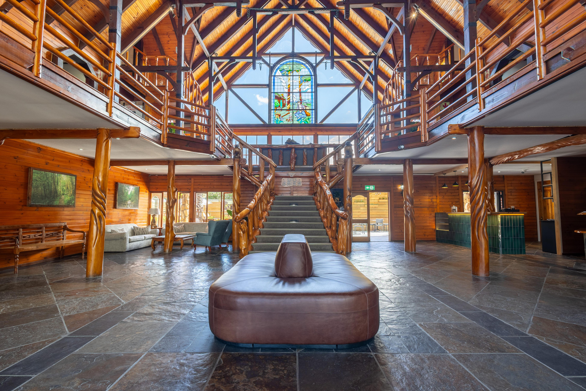 Vista Lobby Knysna Log-Inn Hotel