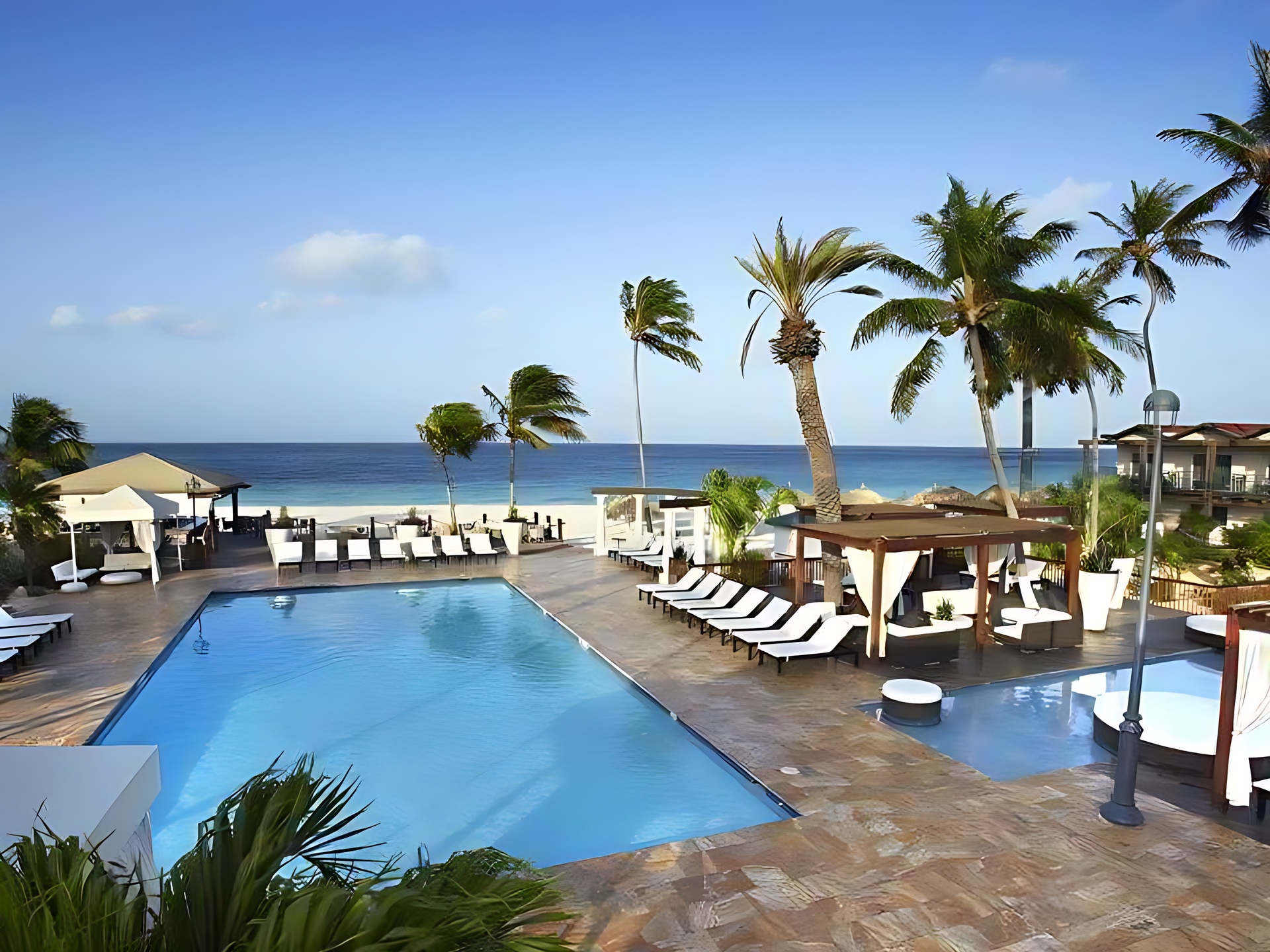 Vista Piscina Divi Aruba All Inclusive