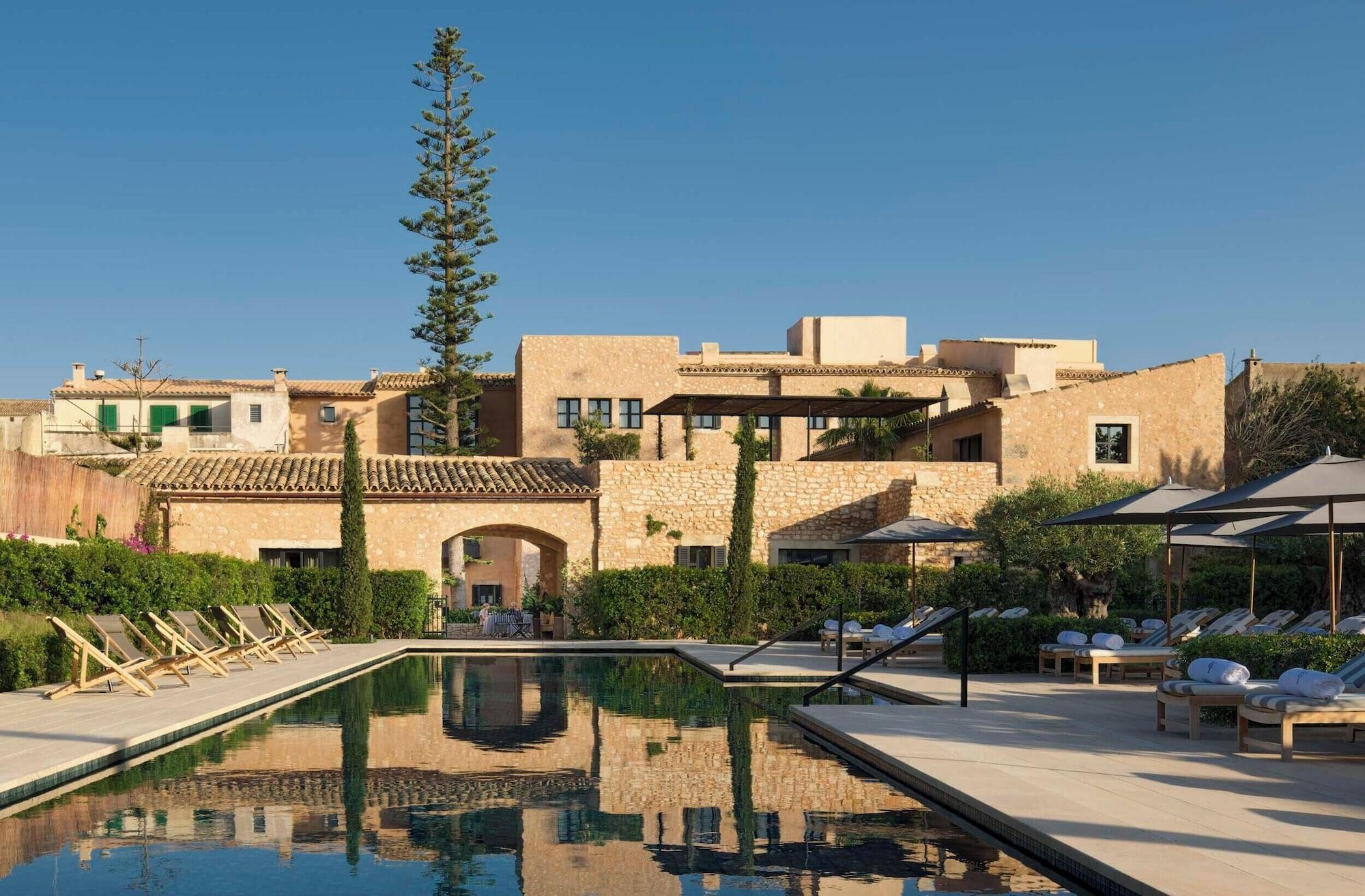 Vista Piscina Can Ferrereta