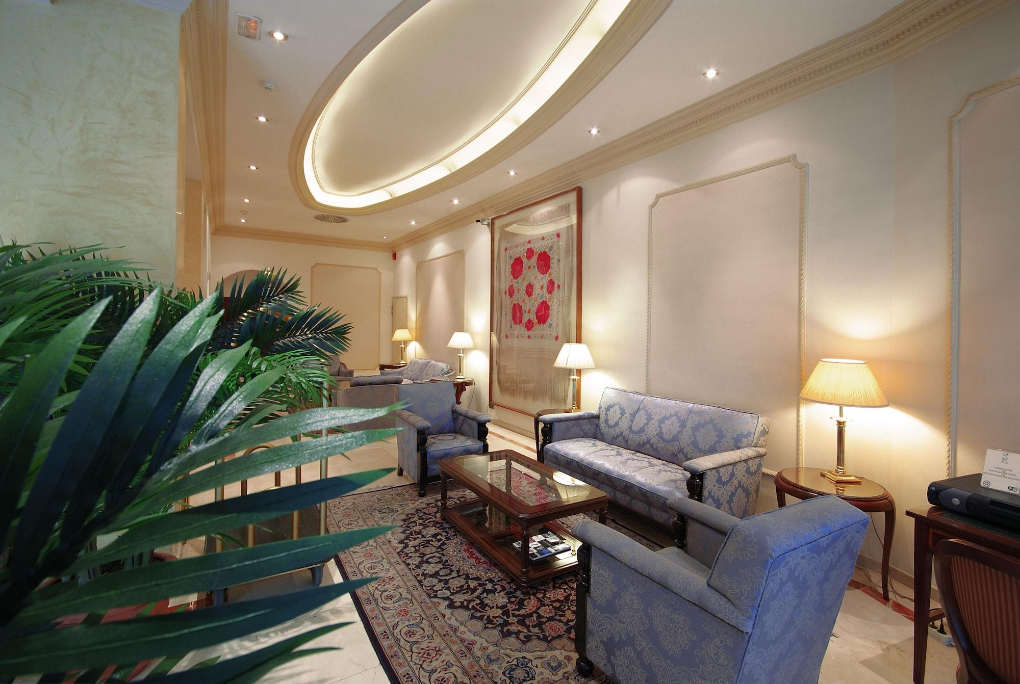 Vista Lobby Hotel Roger de Lluria Barcelona