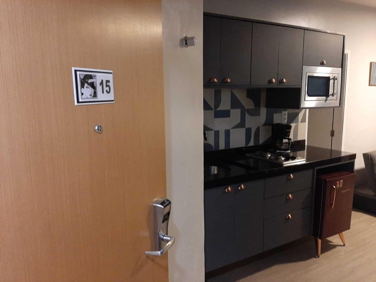Equipamiento de Habitación Atlântico Flat Gonzaga