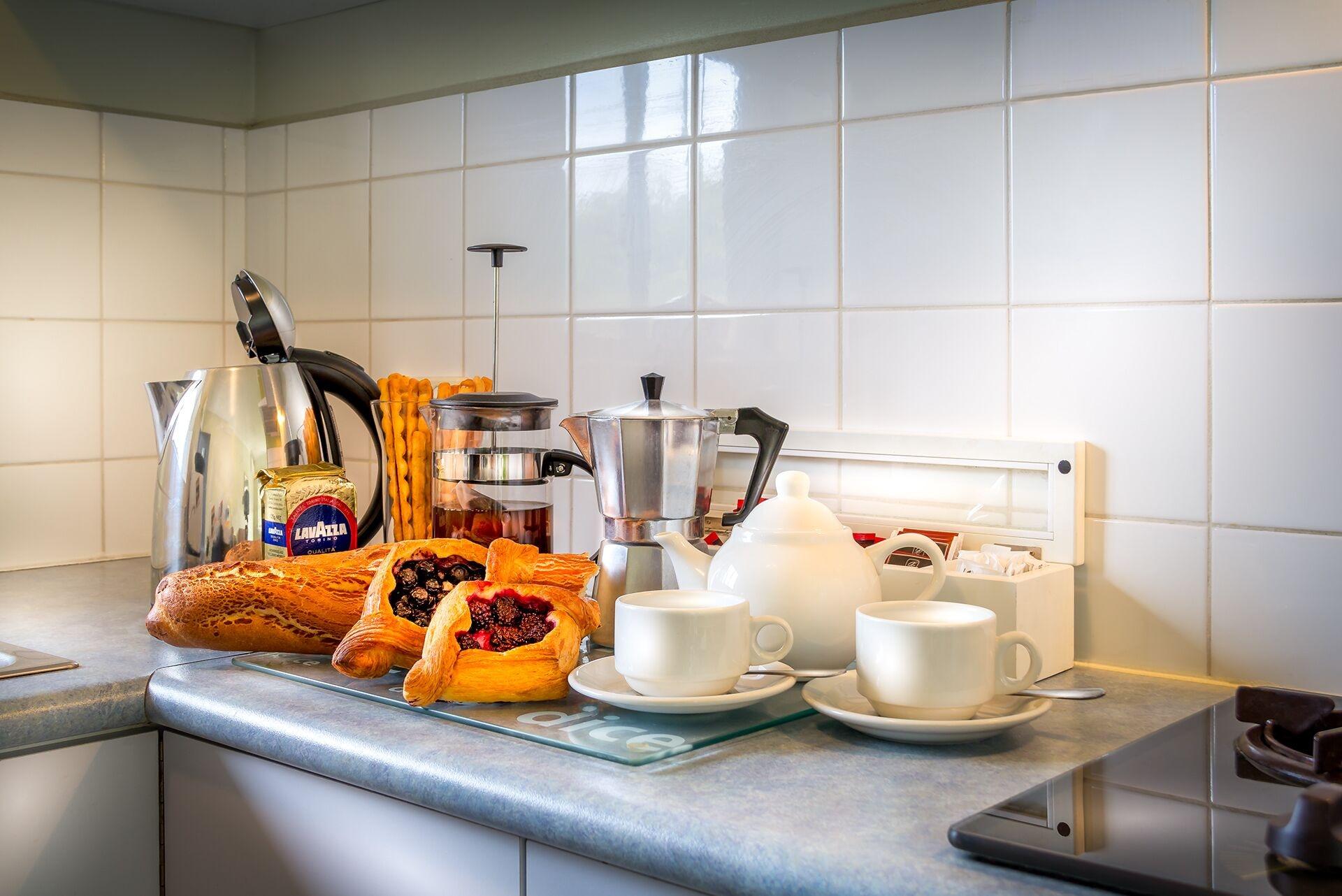 Equipamiento de Habitación Birches Serviced Apartments