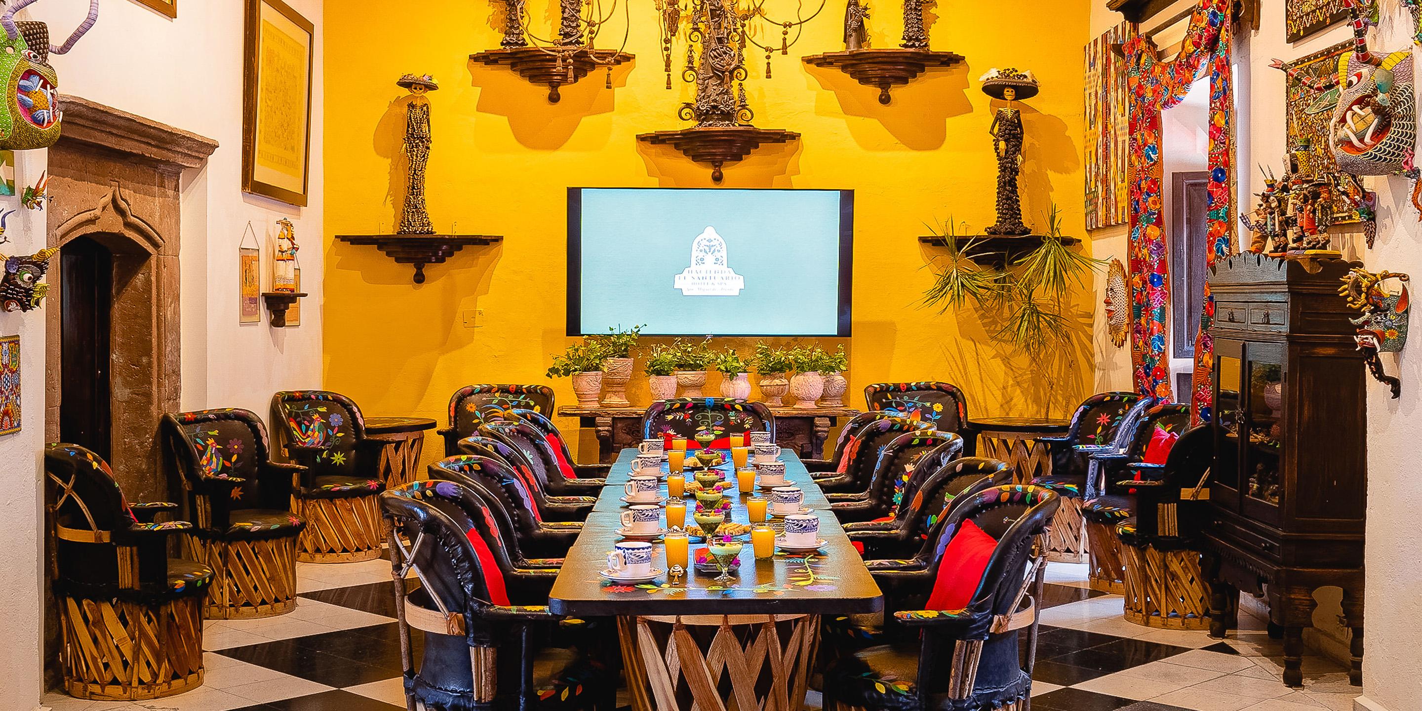 Sala de Reuniones Hacienda El Santuario San Miguel de Allende