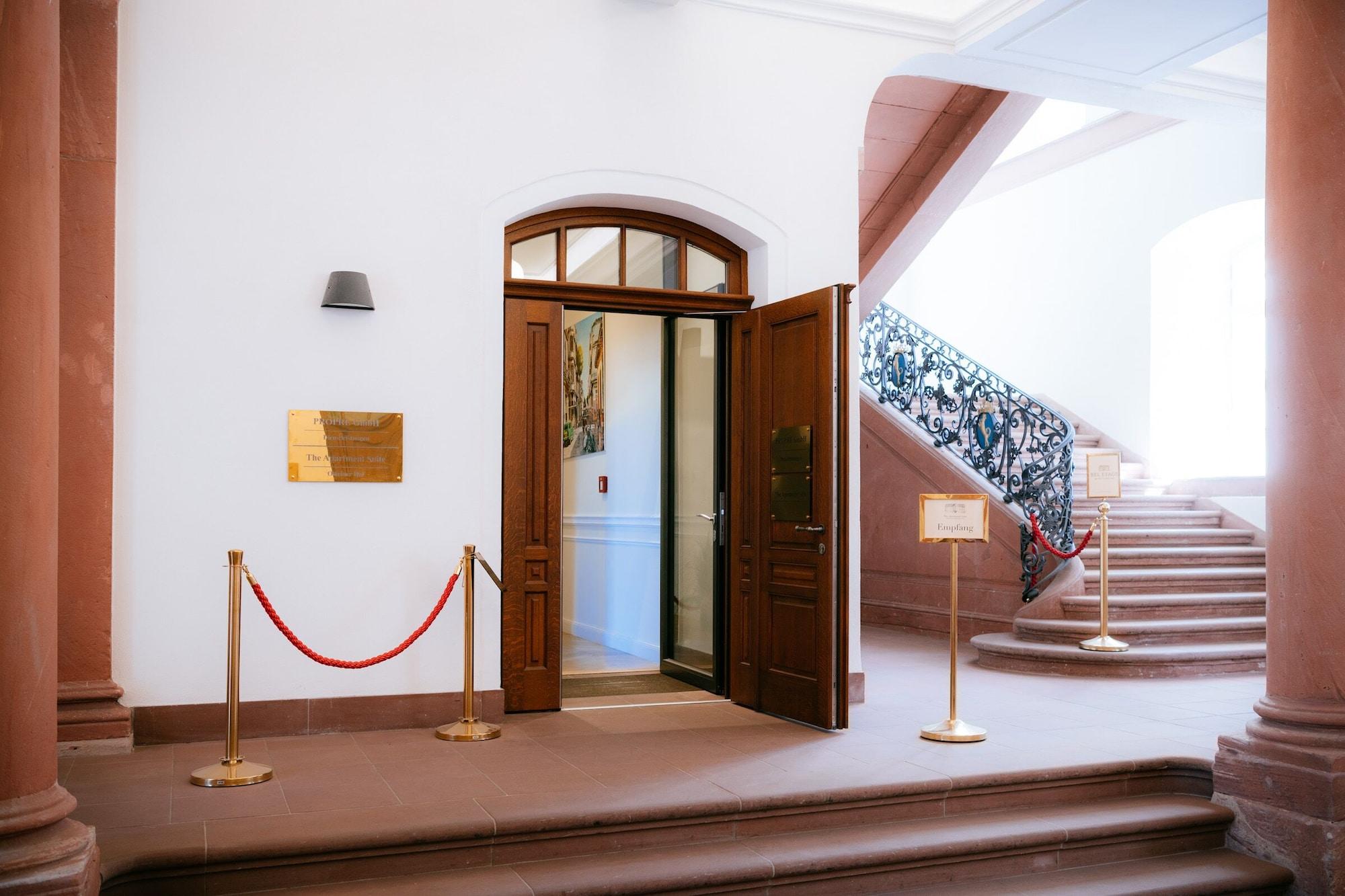 Vista Lobby The Apartment Suite Osteiner Hof