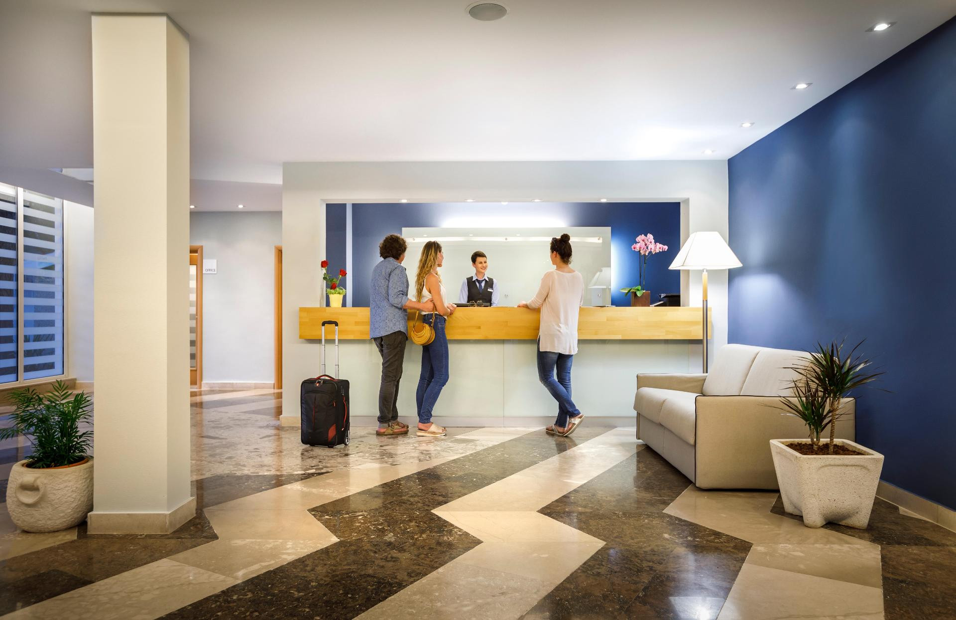 Vista Lobby Aminess Younique Lume Hotel