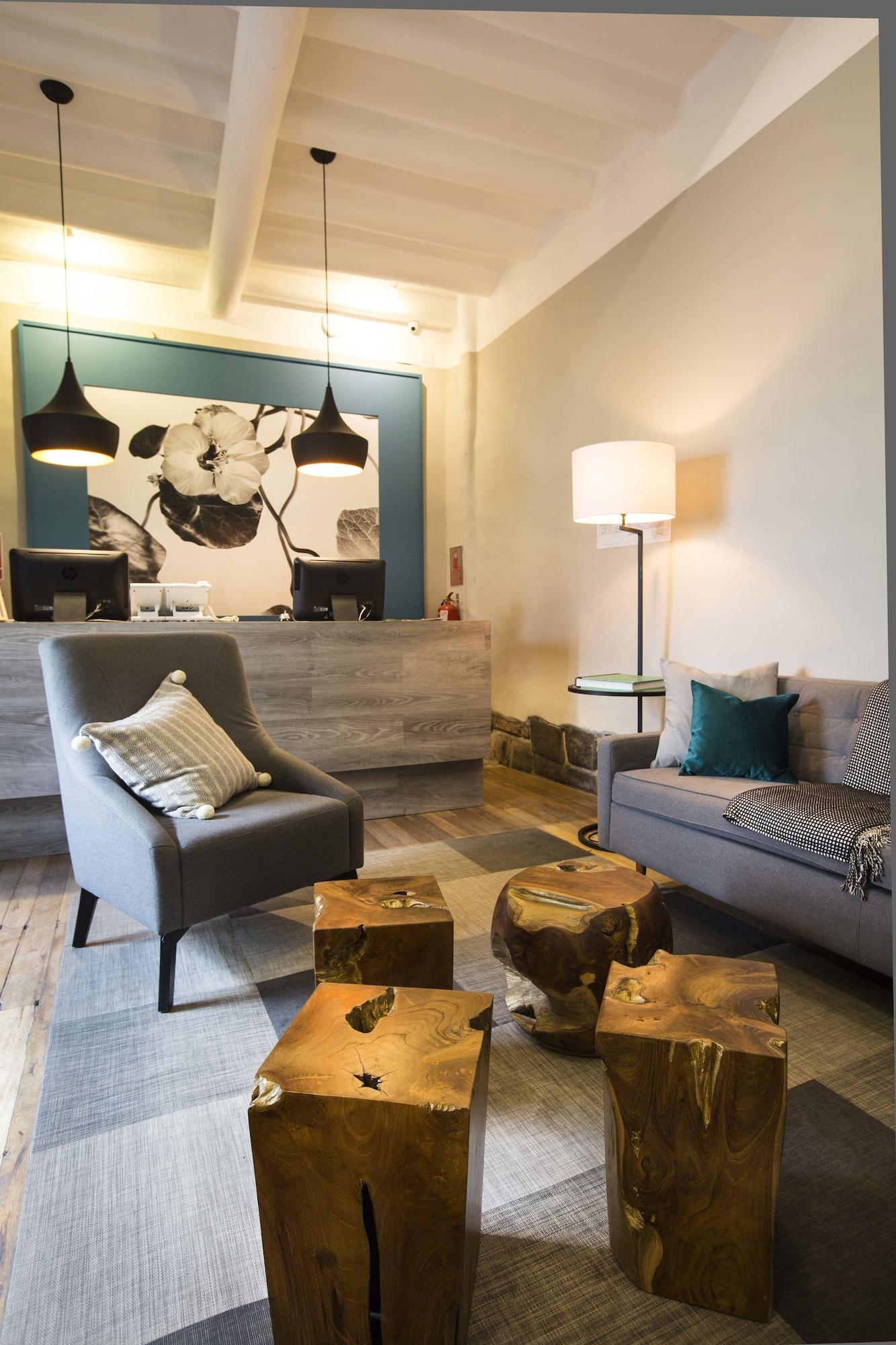 Vista Lobby Abittare Hotels