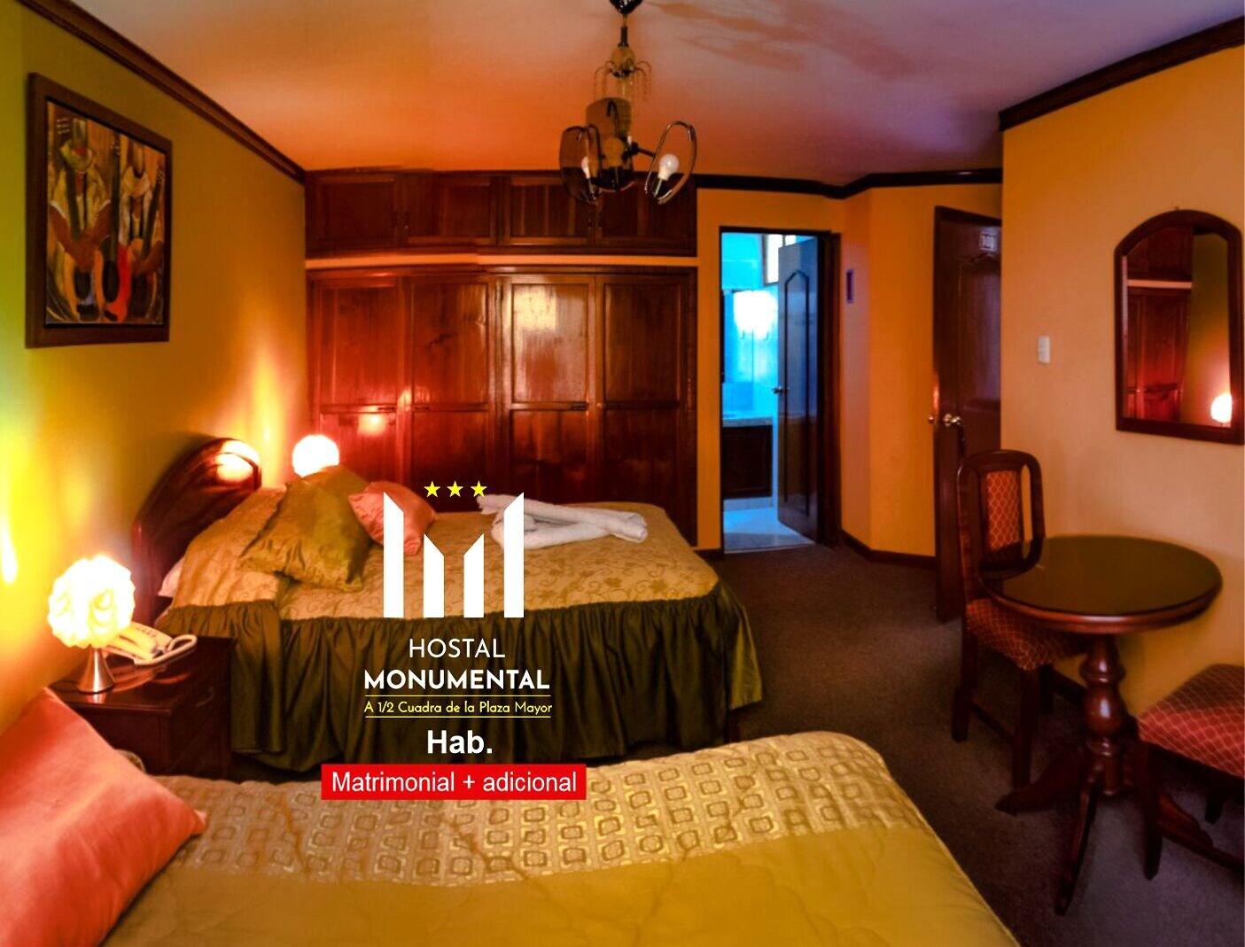 Habitación Hostal Monumental