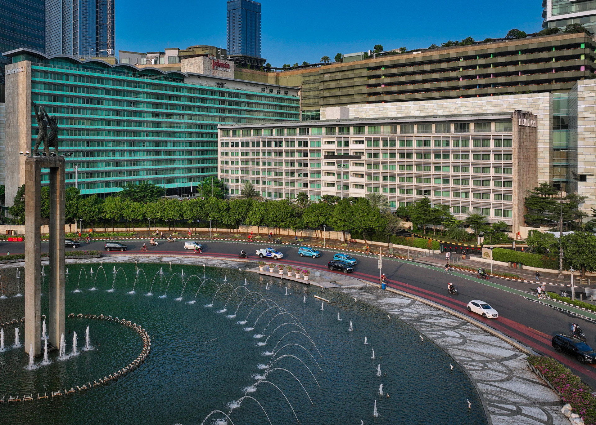 Vista Exterior Hotel Indonesia Kempinski Jakarta