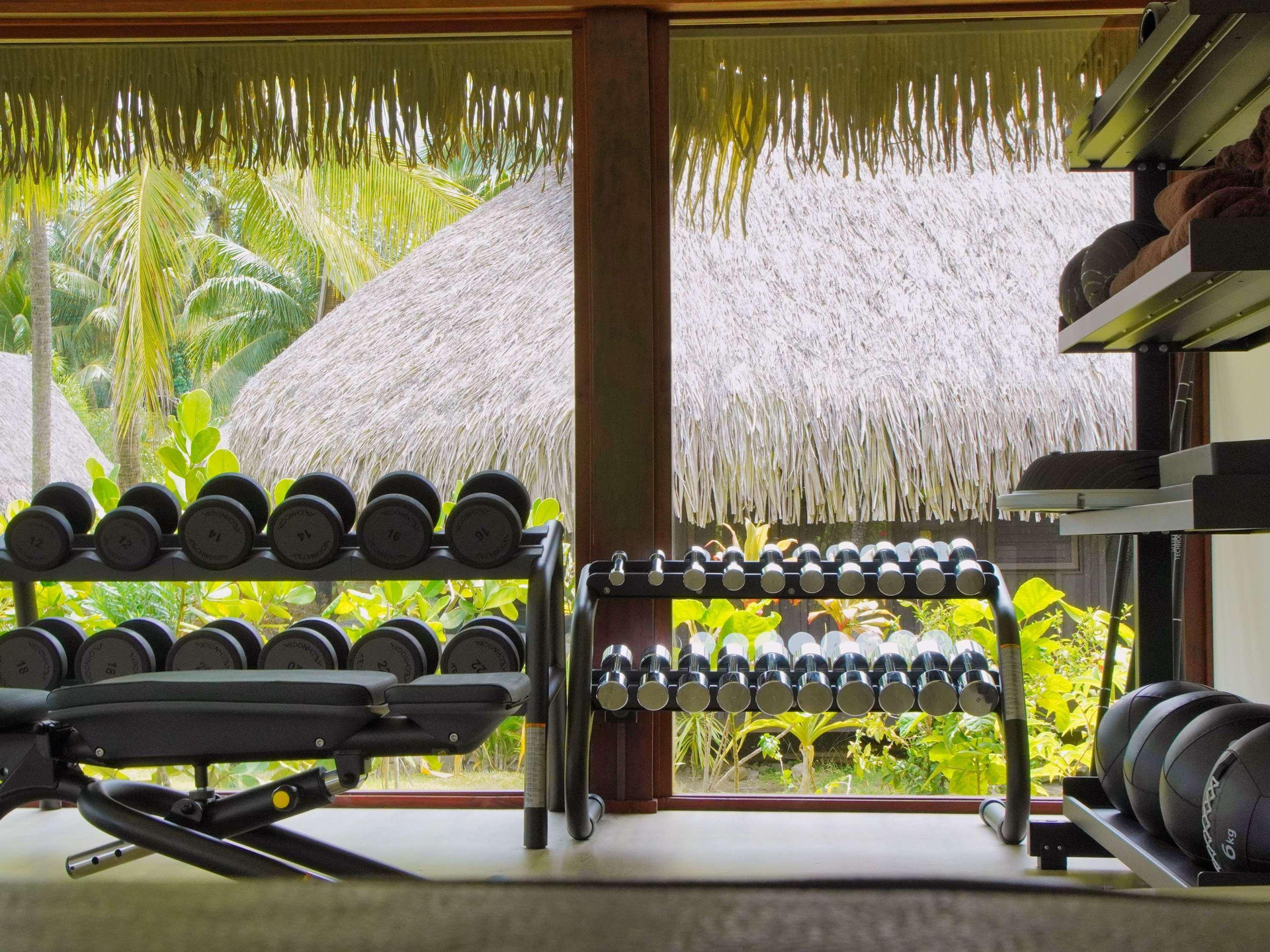 Gimnasio Sofitel Kia Ora Moorea Beach Resort