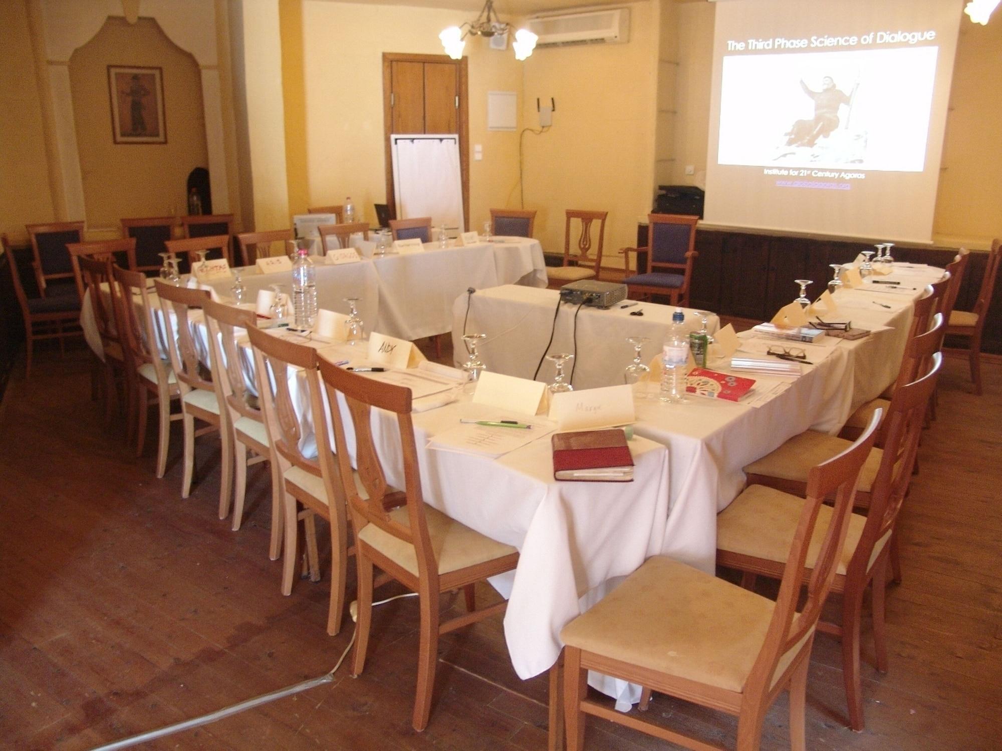 Sala de Reuniones Arolithos Traditional Cretan Village