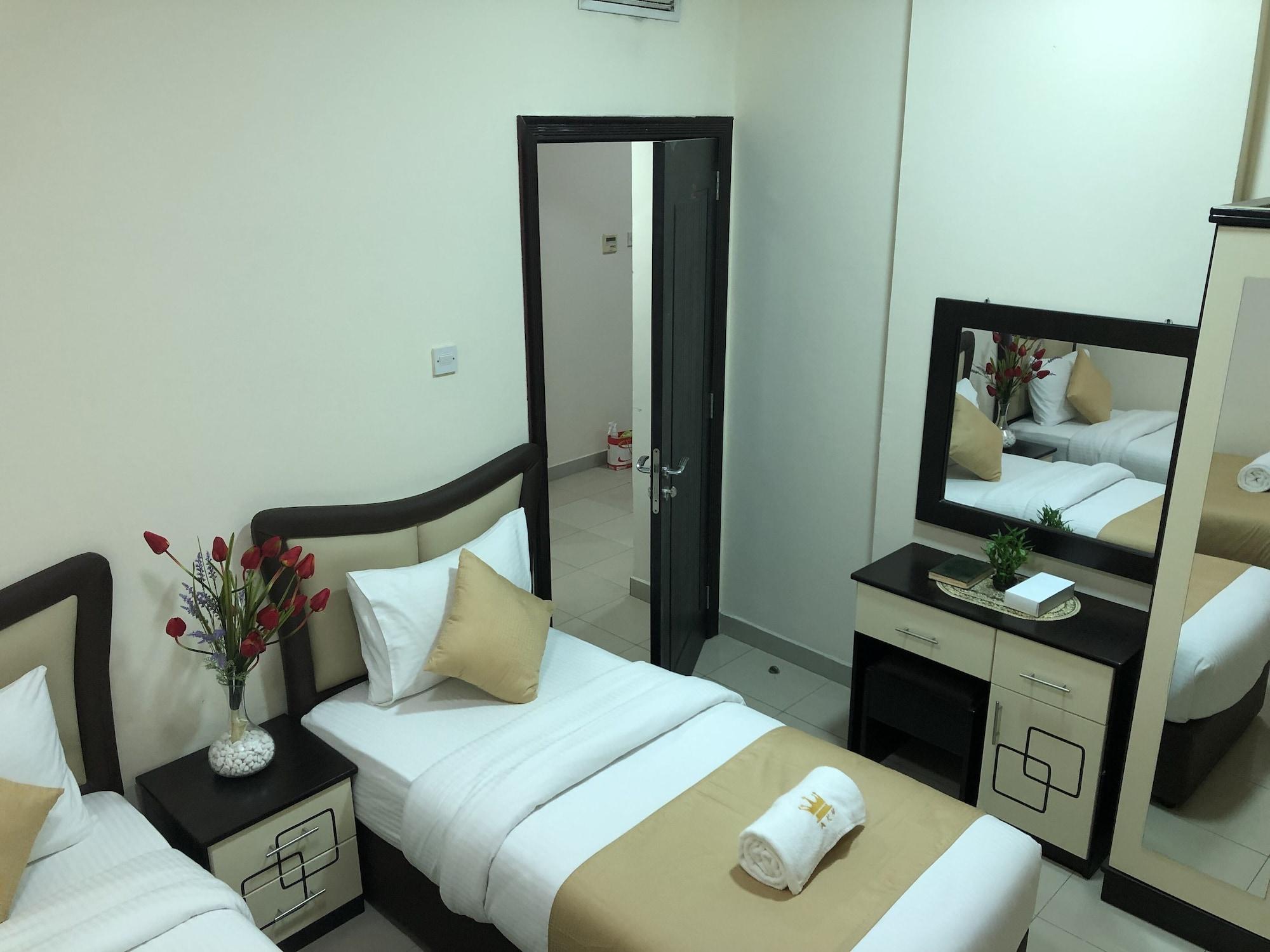 Set de Habitación Al Khaleej Plaza Hotel Apartment