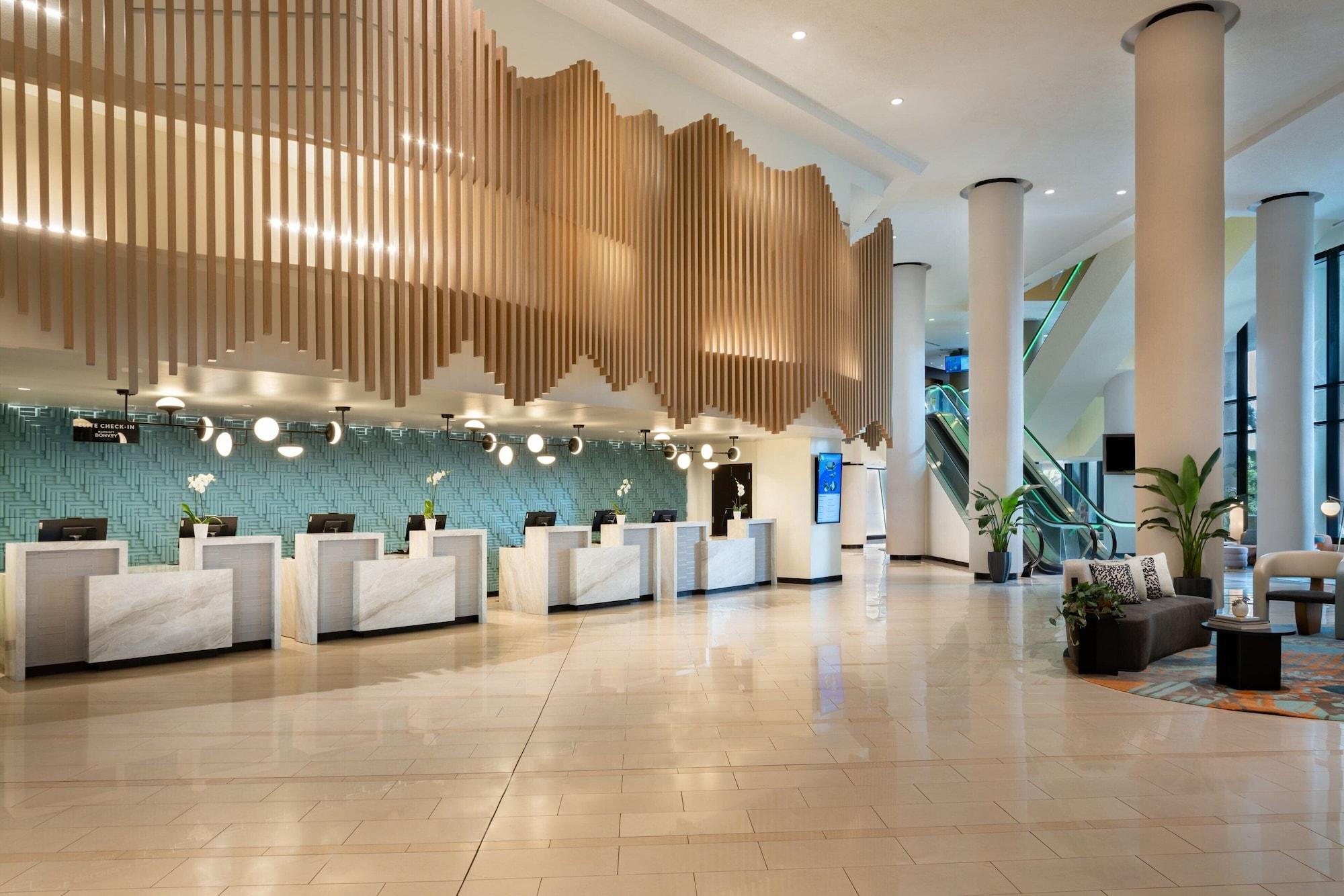 Vista Lobby Miami Marriott Biscayne Bay