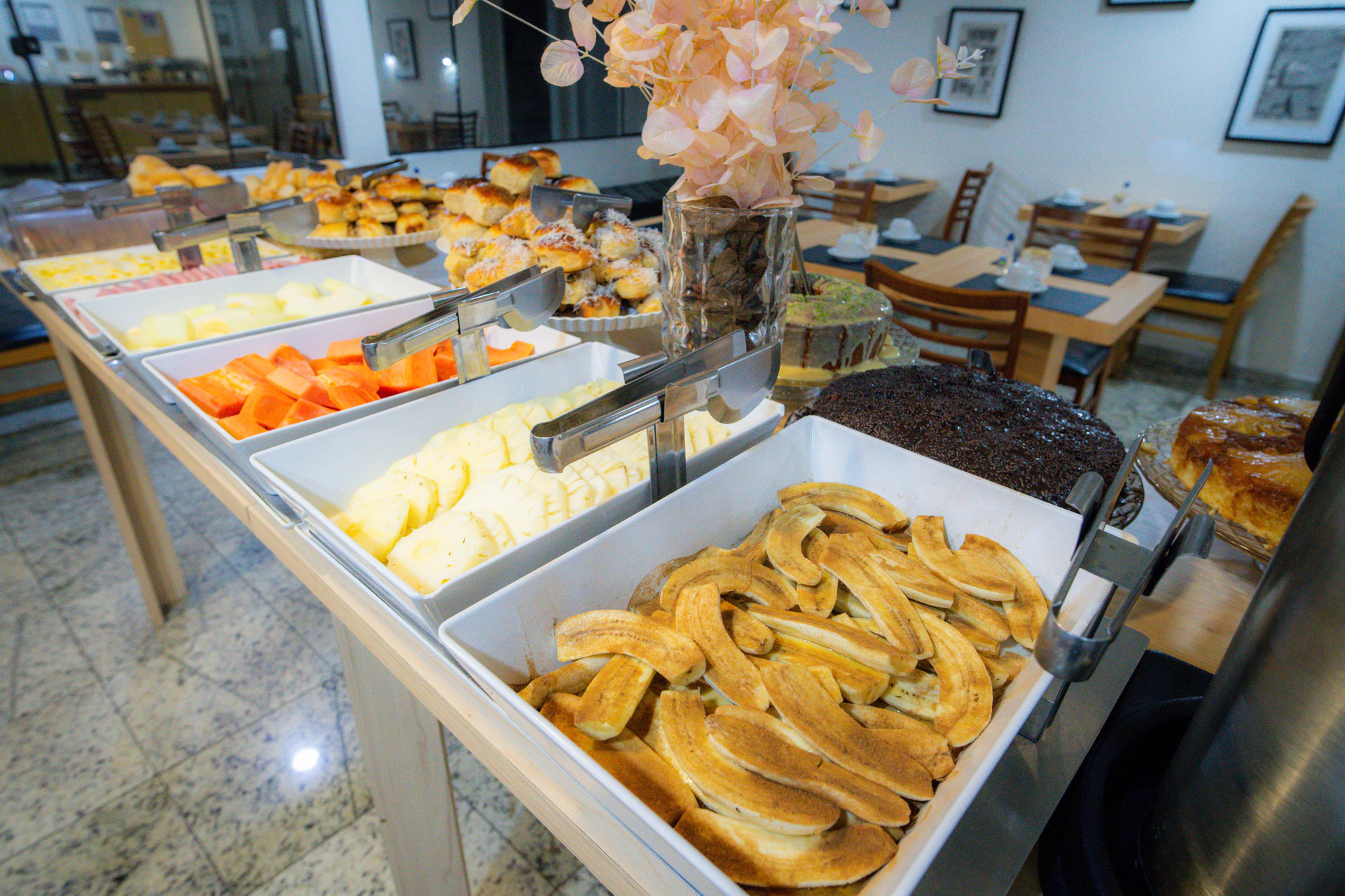 Área de desayuno Hotel Dan Inn São Paulo Higienópolis by Nacional Inn