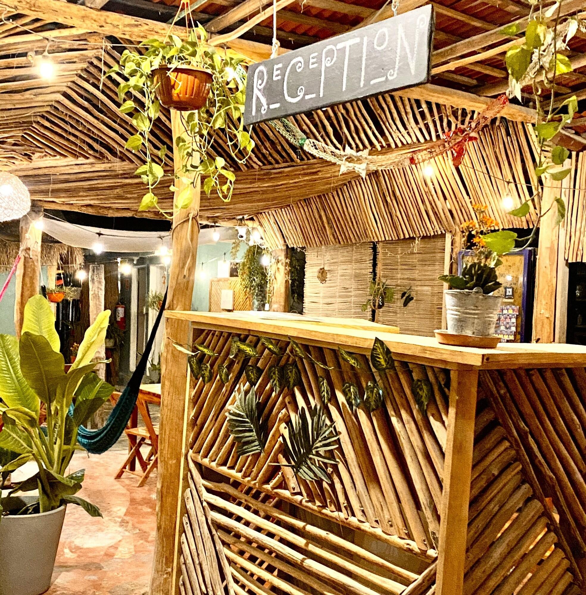 Vista Lobby Barco Verde Hostel