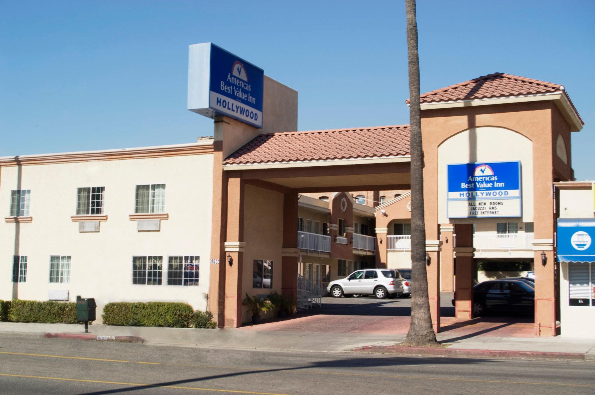 Vista Exterior Americas Best Value Inn Hollywood Los Angeles