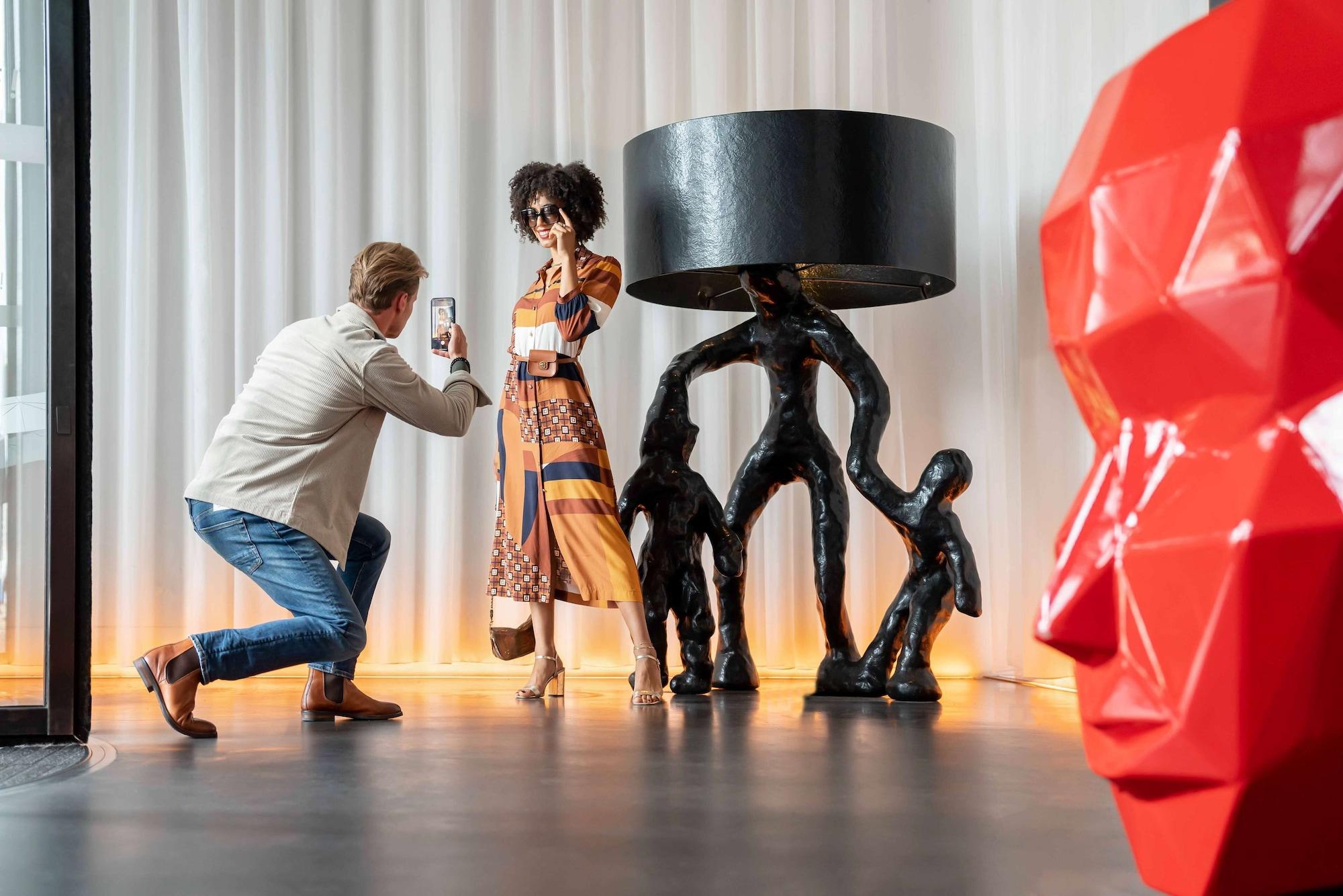 Vista Lobby art'otel Amsterdam powered by Radisson Hotels