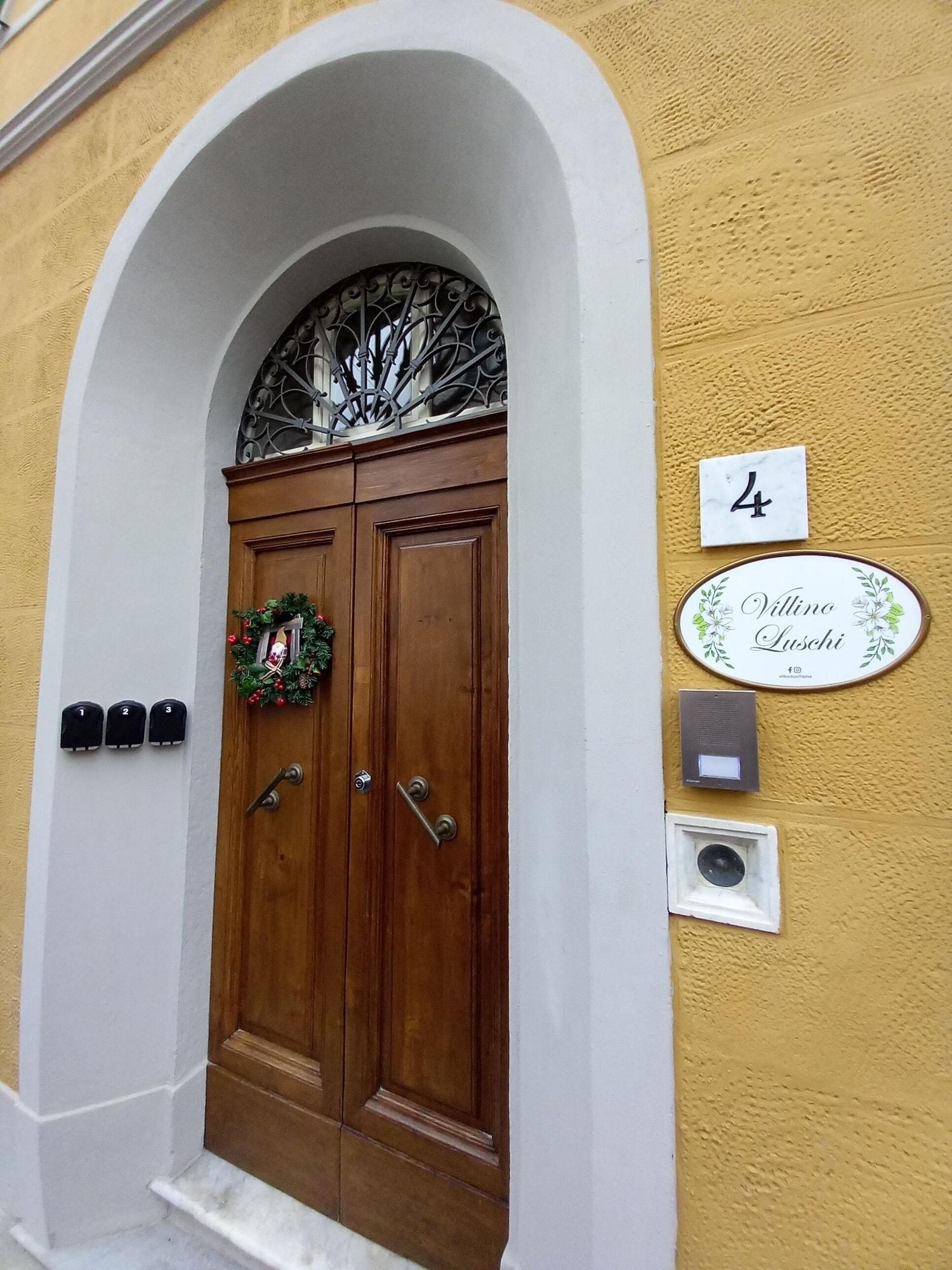 Vista Exterior B&B Villino Luschi Pisa Centro