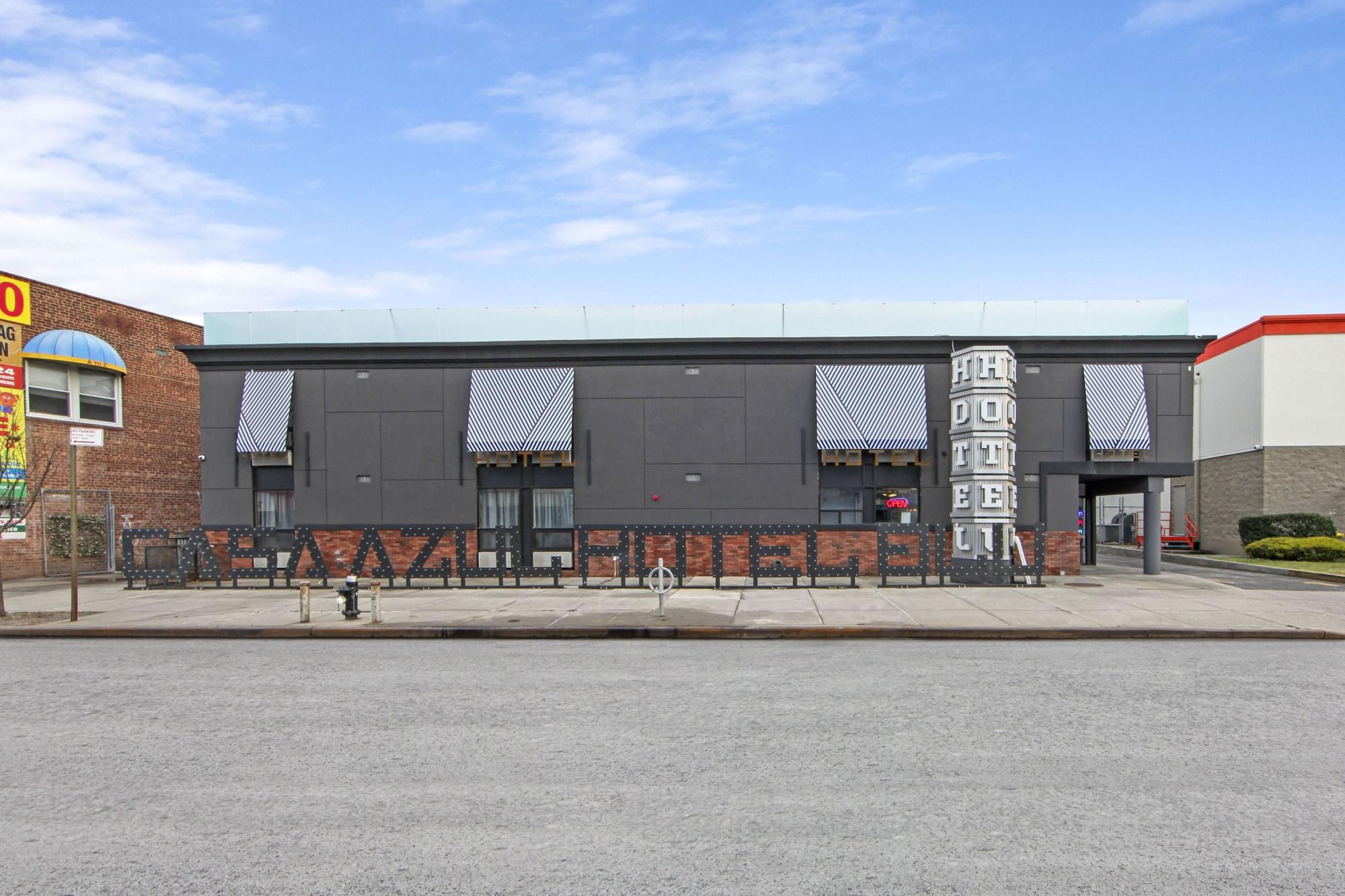 Vista Exterior Casa Azul Hotel Blu JFK