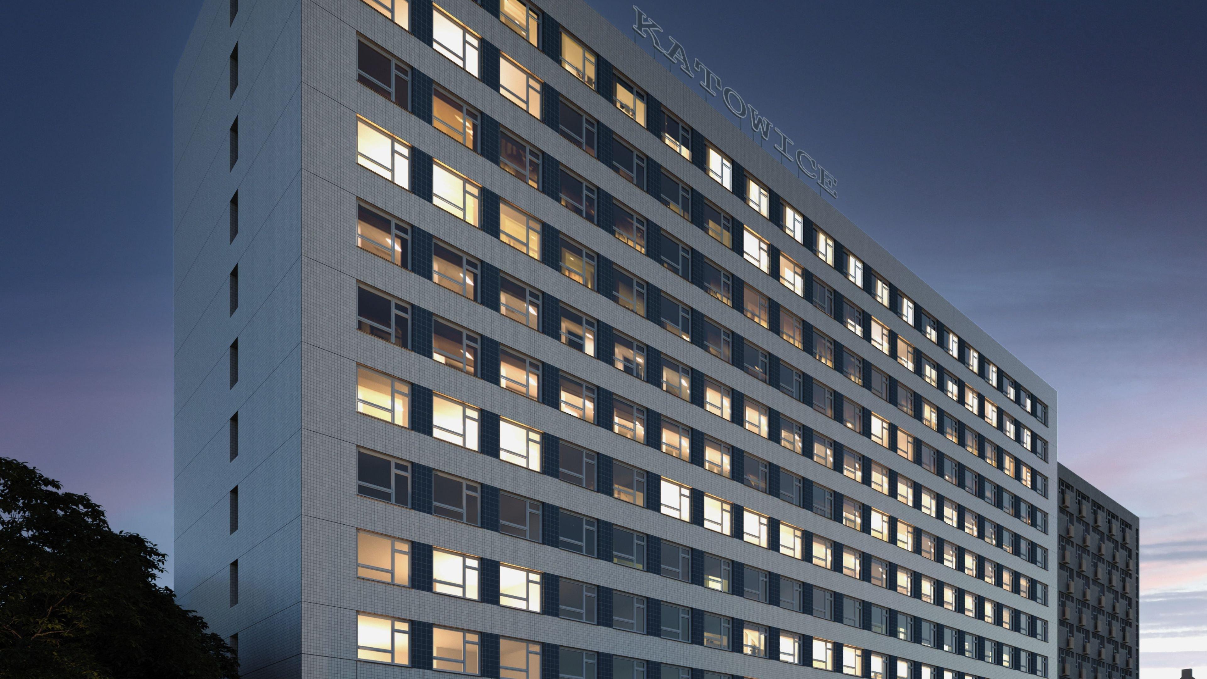 Vista Exterior Voco Katowice