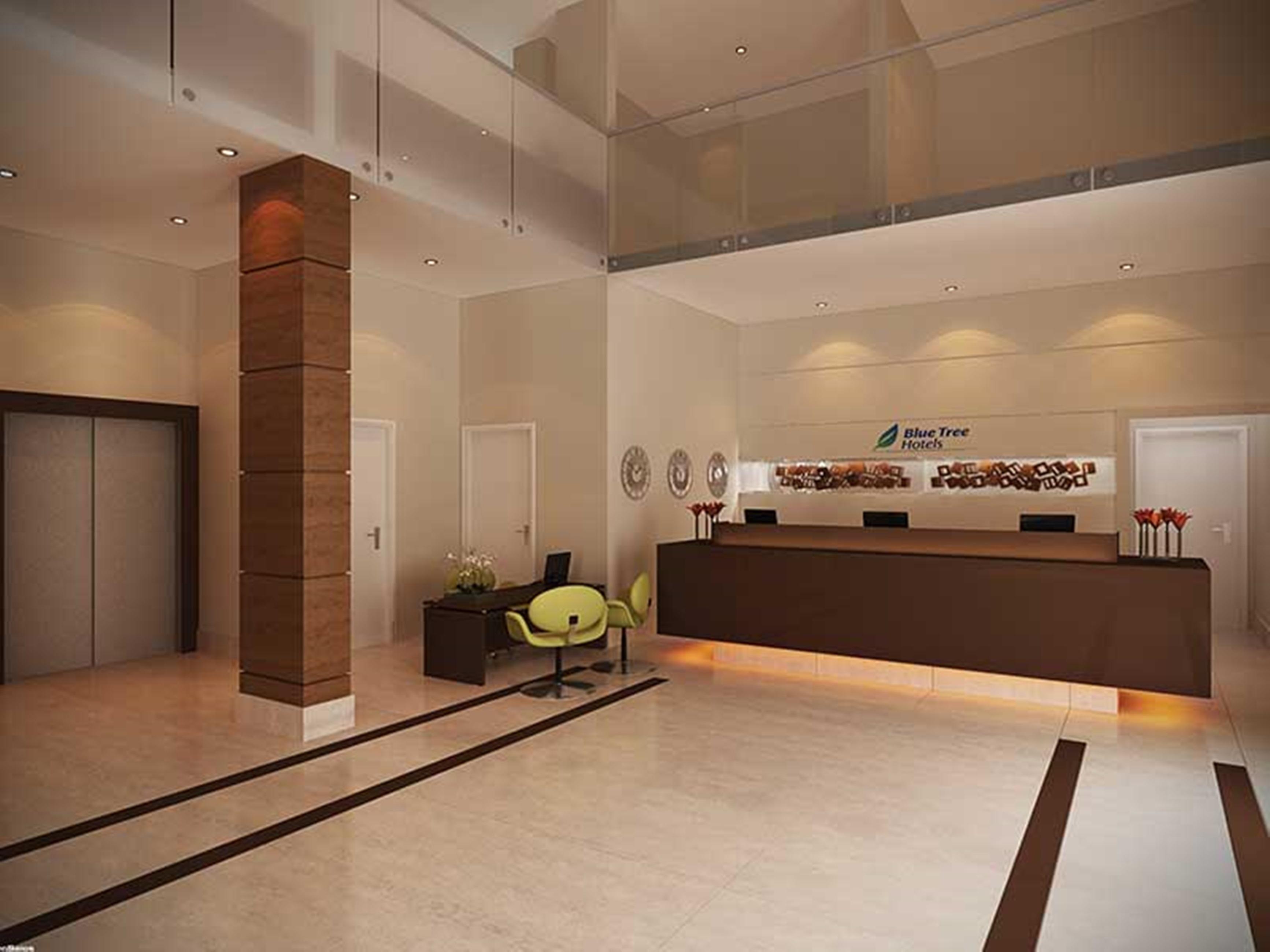 Vista Lobby Blue Tree Towers Valinhos