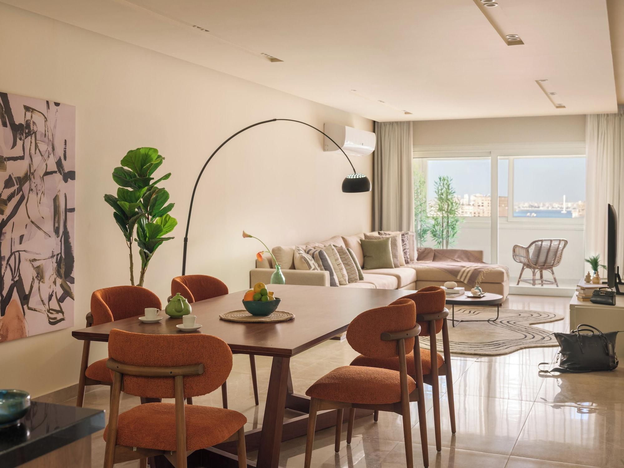 Comodidades del Alojamiento Brassbell Zamalek Jeddah Tower Lux