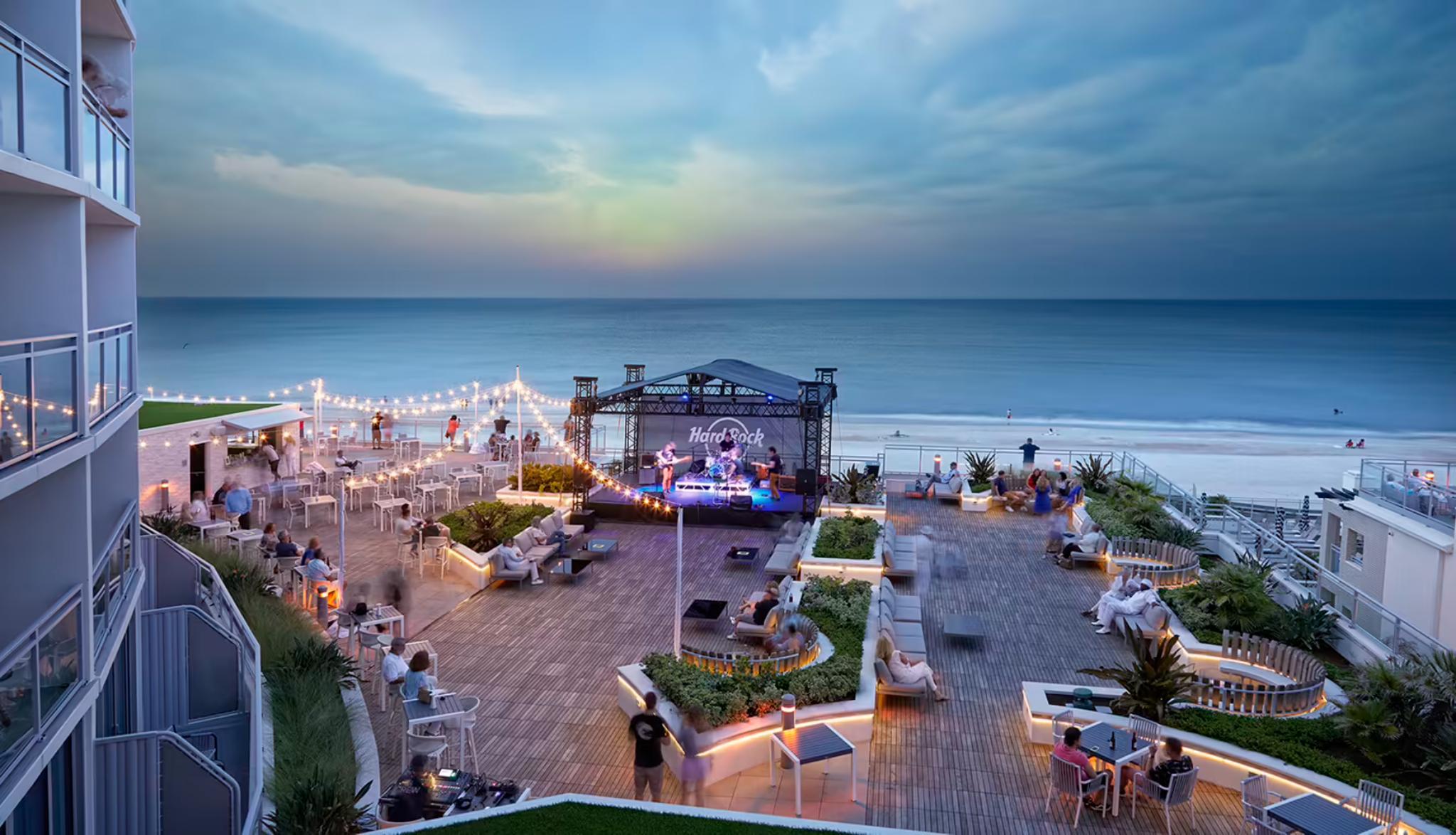 Vista Exterior Hard Rock Hotel Daytona Beach