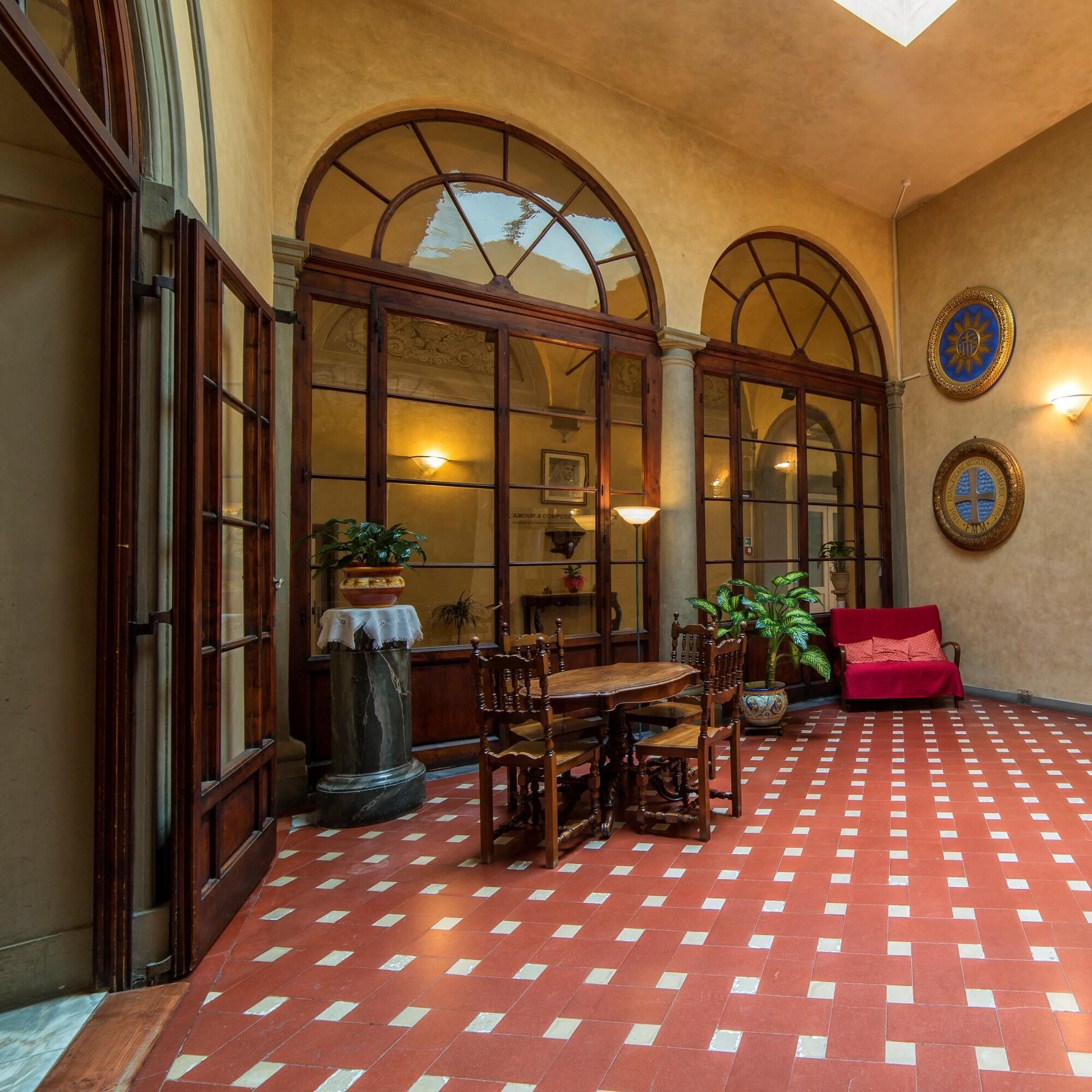 Vista Lobby Casa Santo Nome di Gesù